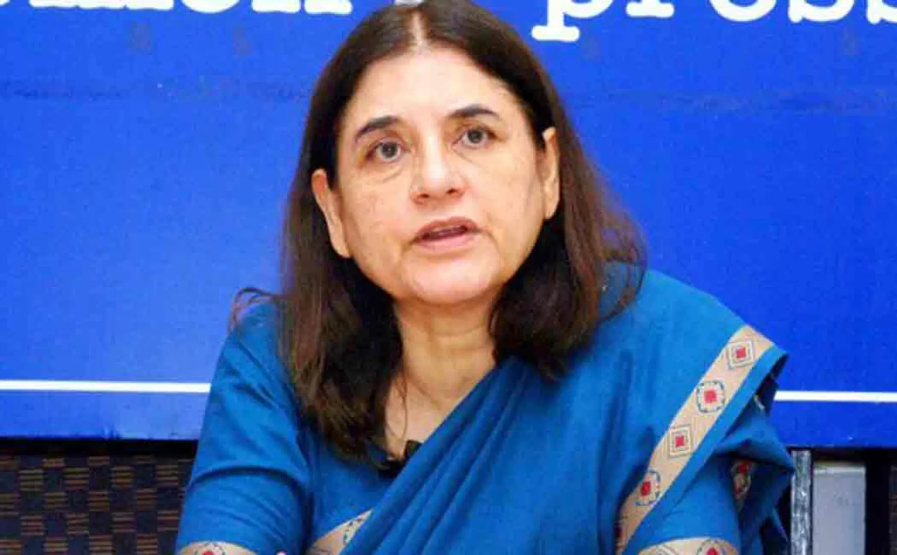 menaka gandhi campaigning against mayawati