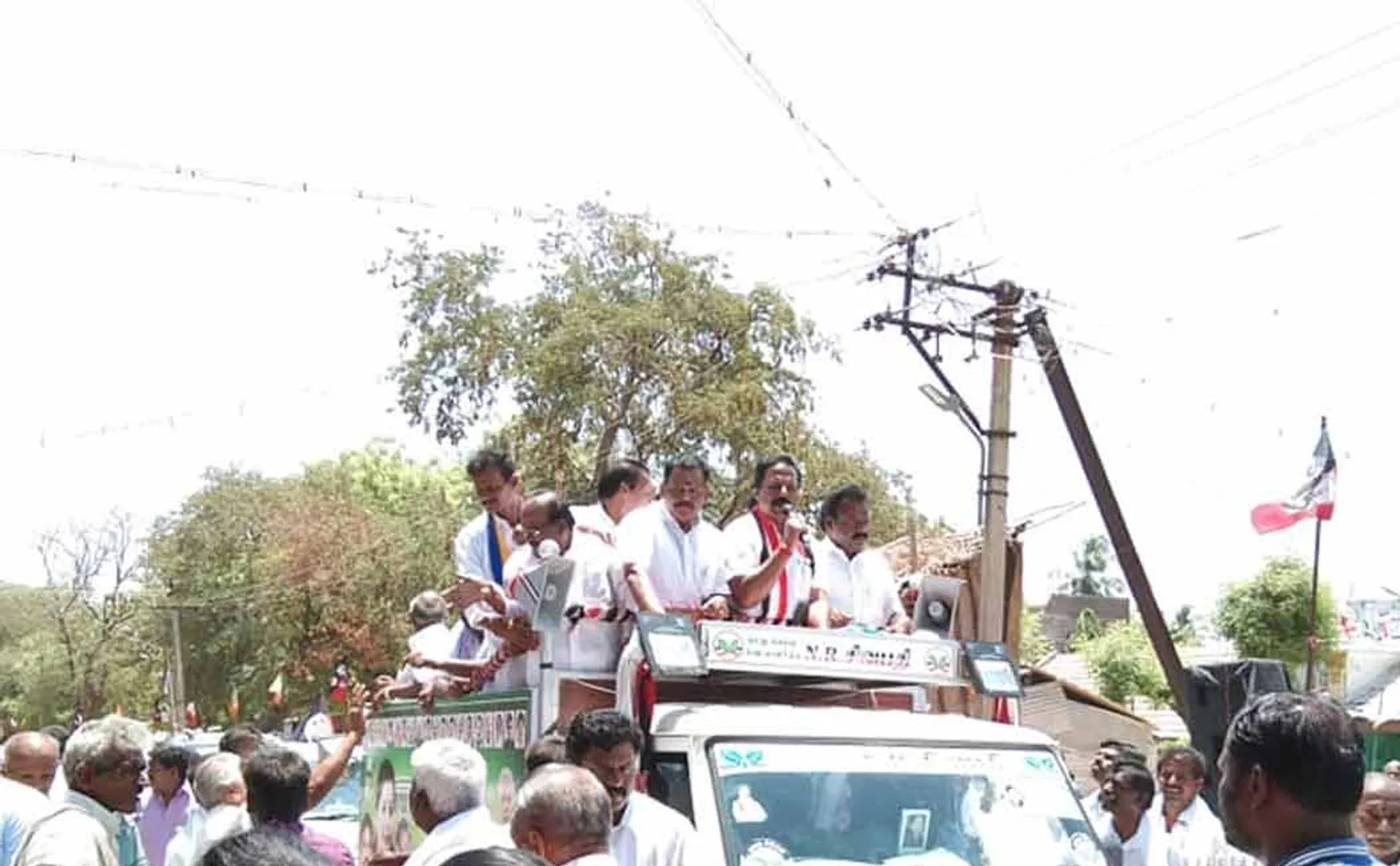 Water problem...  The people who refused the ADMK candidate