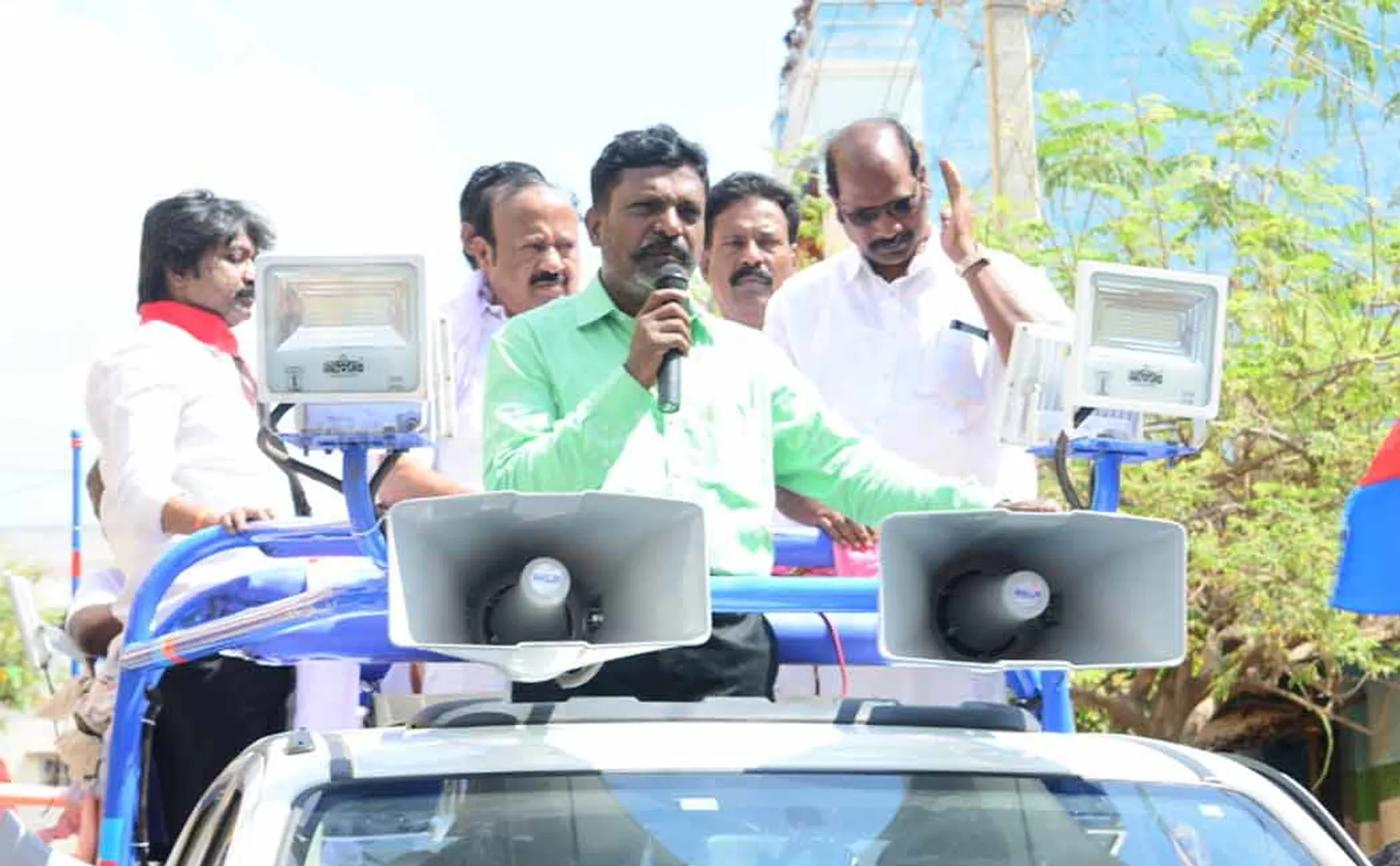 thirumavalavan election campaign   