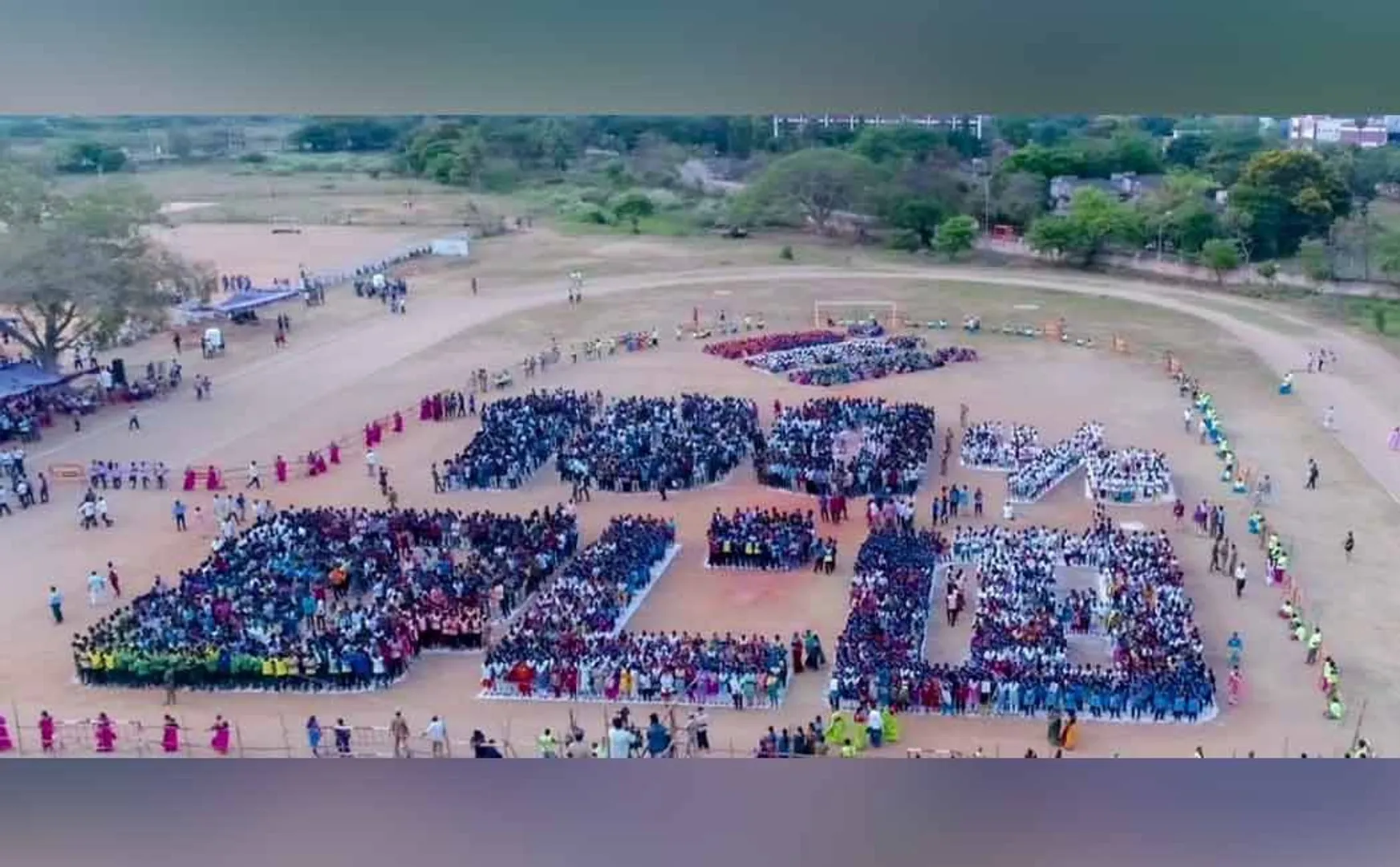 World record hundred percent vote