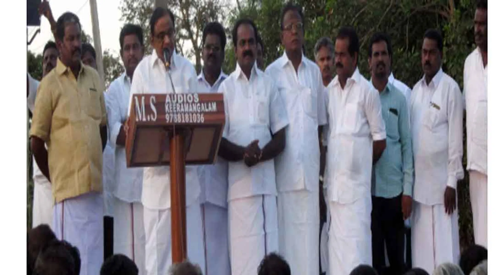 chithamparam election campaign in keeramangkalam 