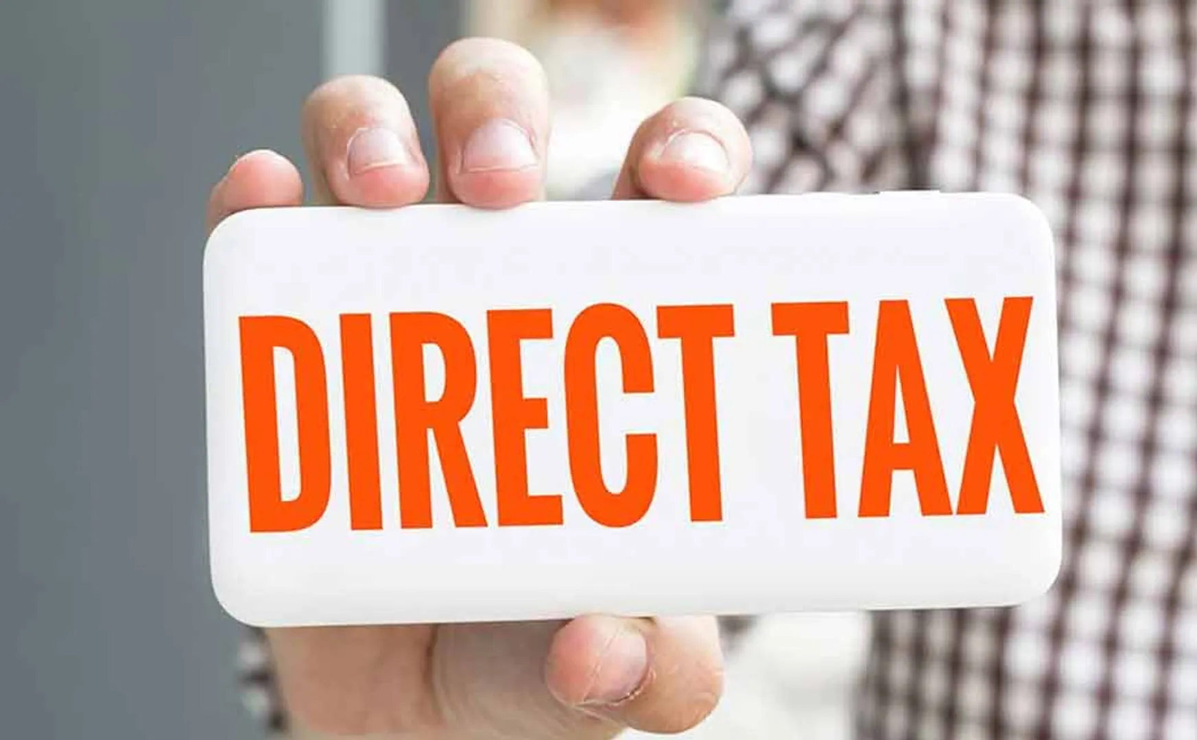 Direct tax revenue is lower