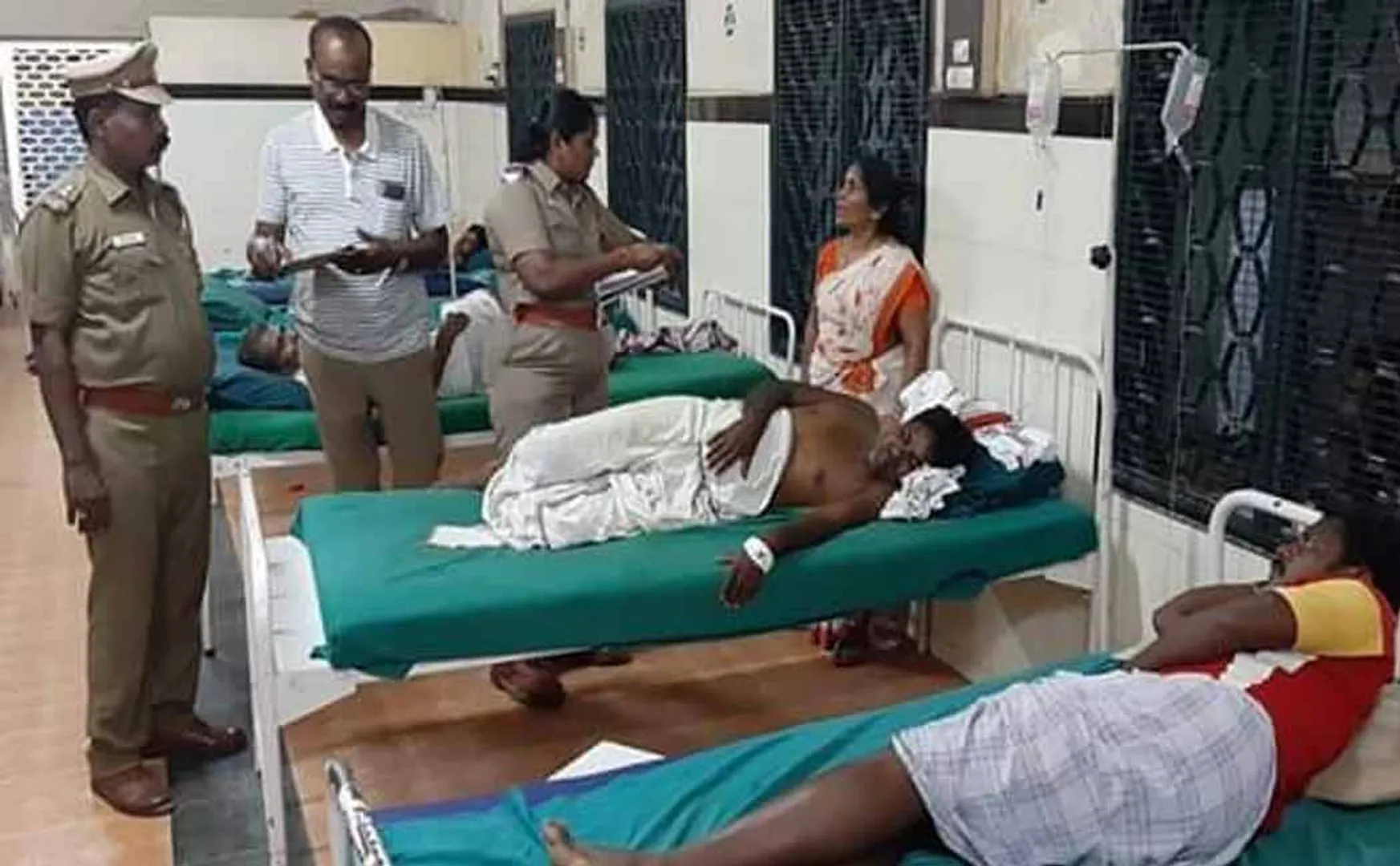 Villagers who boycotted the election