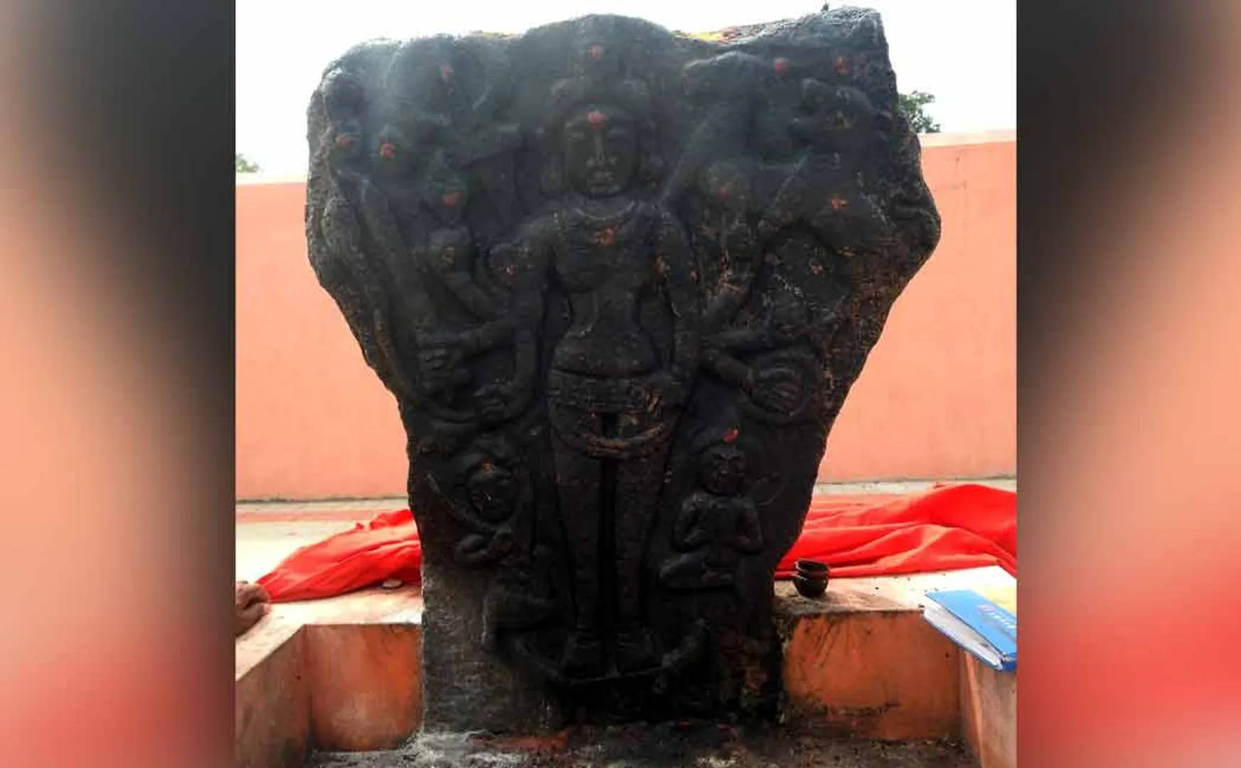 1100 years old kotravai statue found 