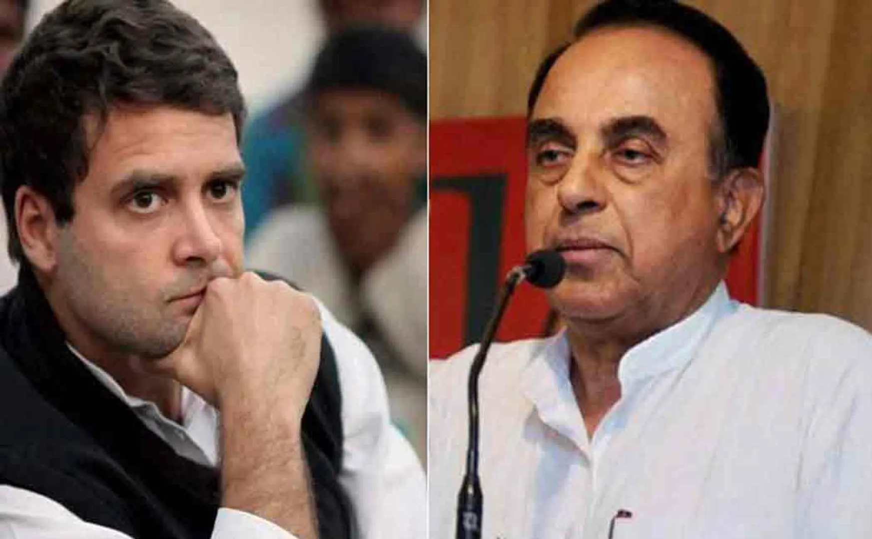subramanian swamy cliams rahul gandhi failed in economics