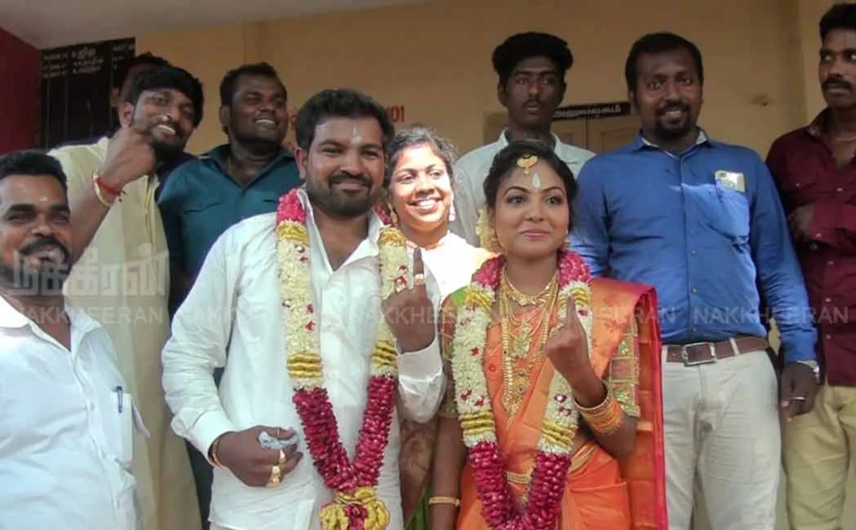 The couple who cast vote 