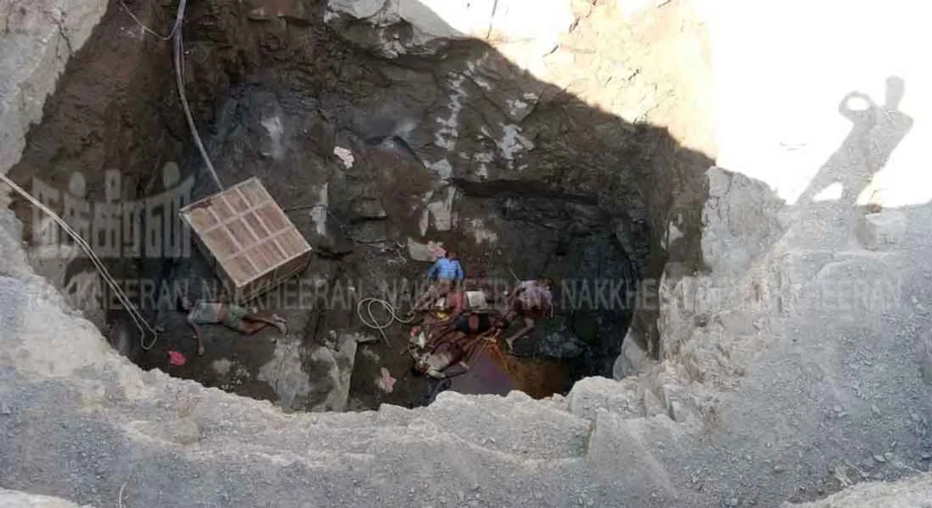 Six workers  died in  the well