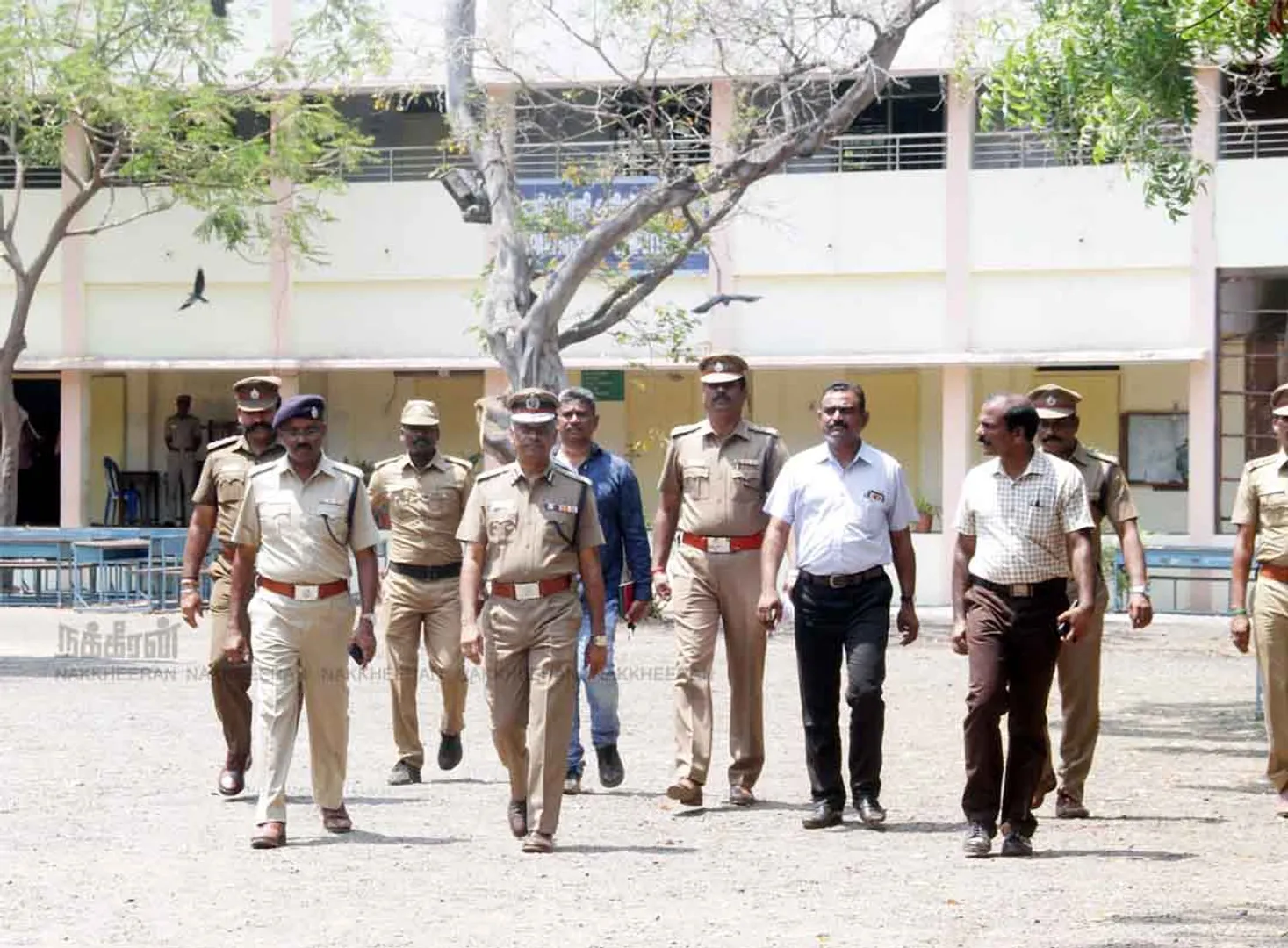 Chennai Police Commissioner Inspection