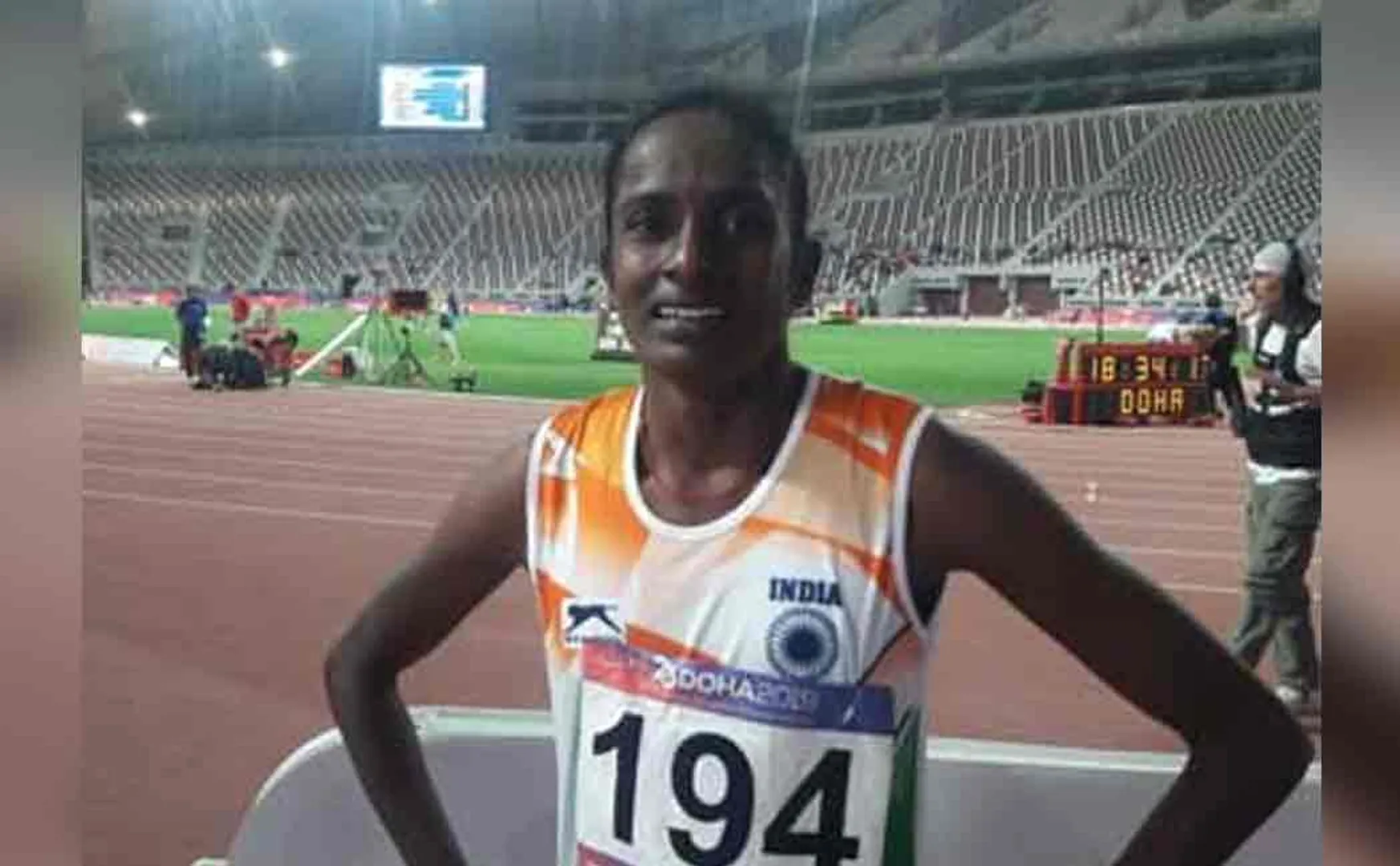 tamilnadu girl gomathi won gold in asian athletic championship
