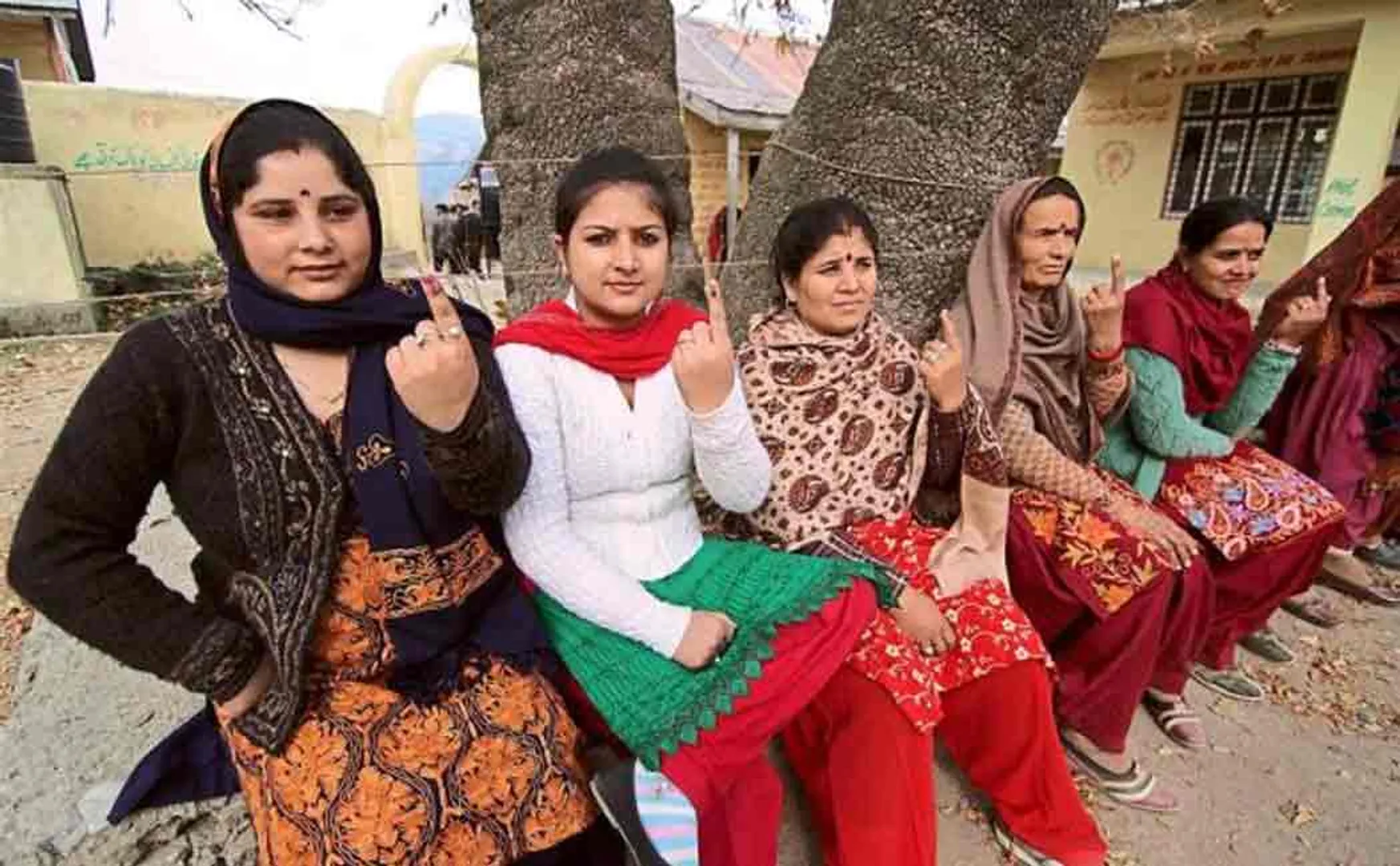 voting percentage in jammu and kashmir