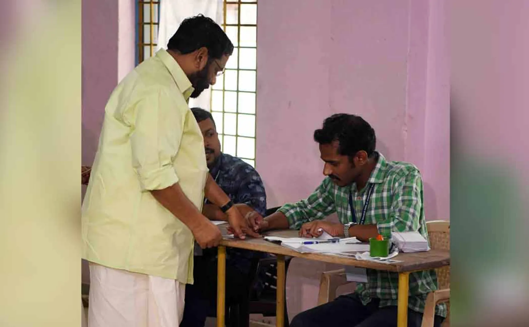 vote to the Congress vote registered for bjp