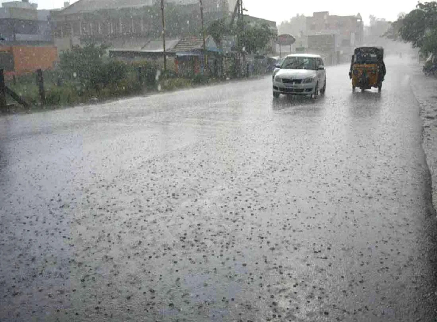 Heavy rain