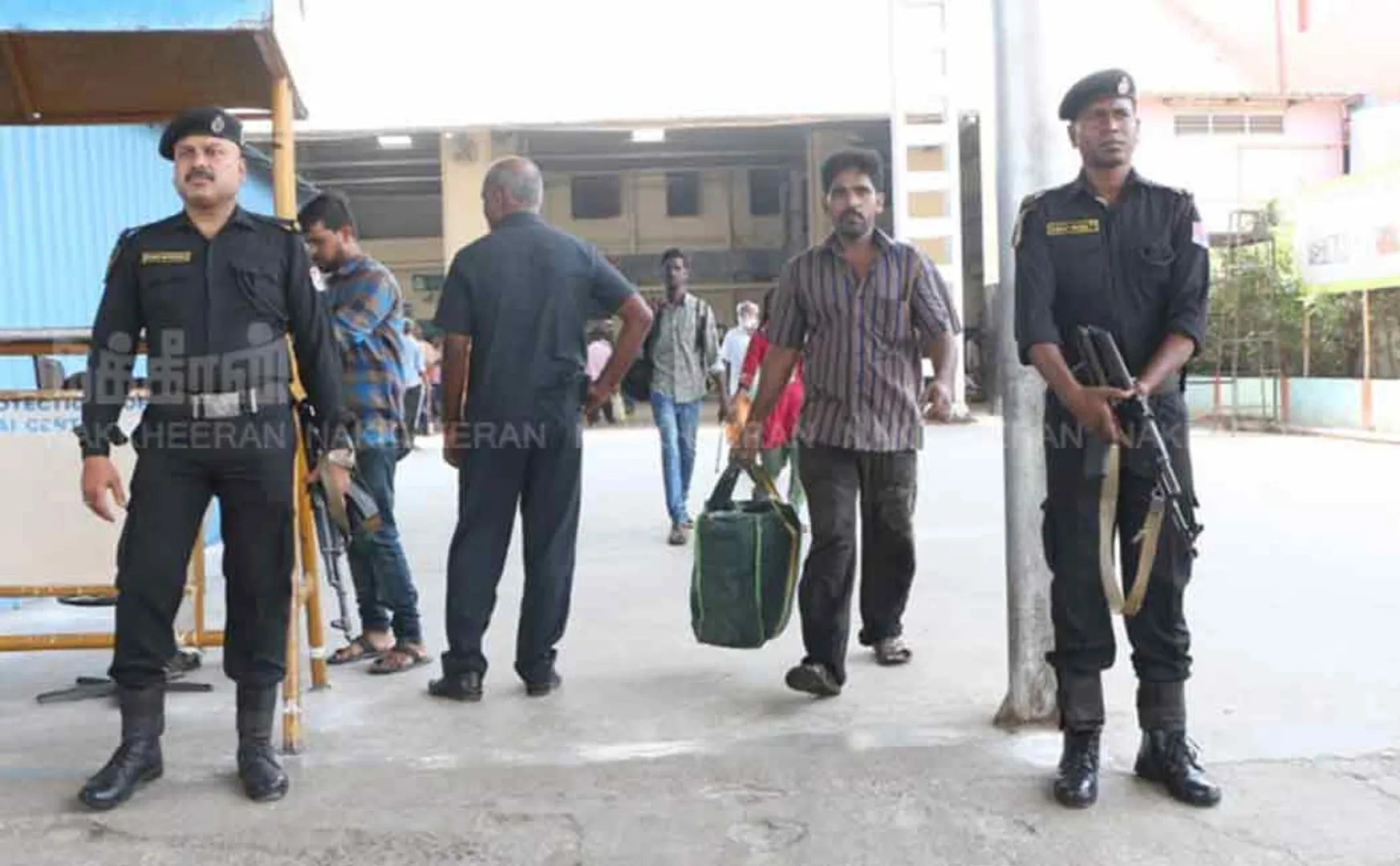 Security tightened at central MGR railway station pictures 