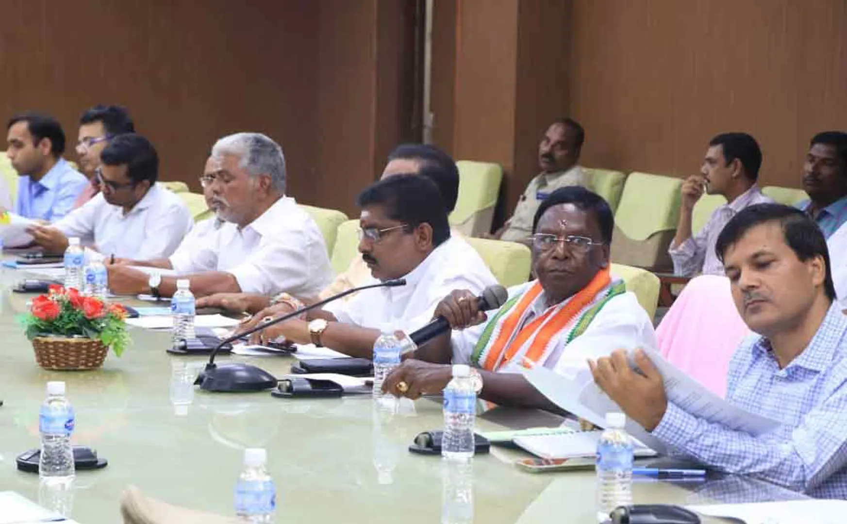 Fanny Storm Red Alert; Chief Minister Narayanasamy informed that security arrangements are ready