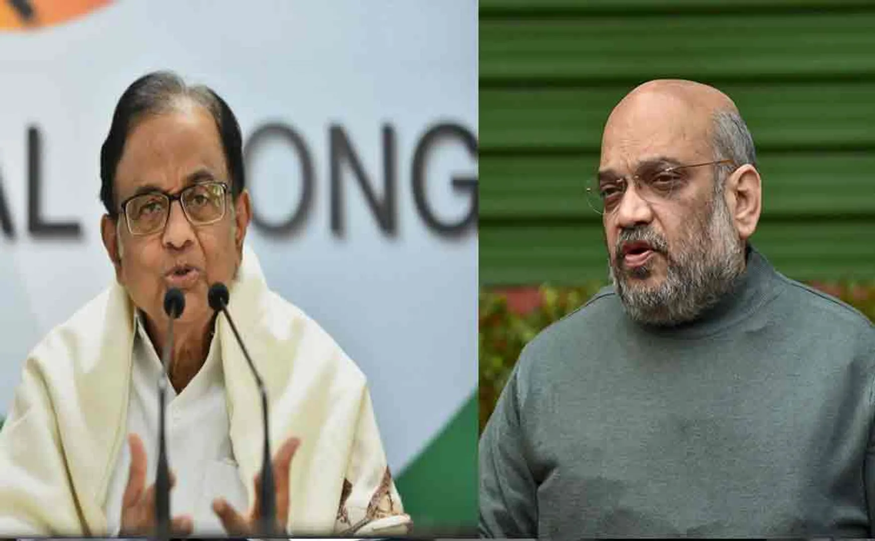 p.chidambaram response to amit shah quote about congress