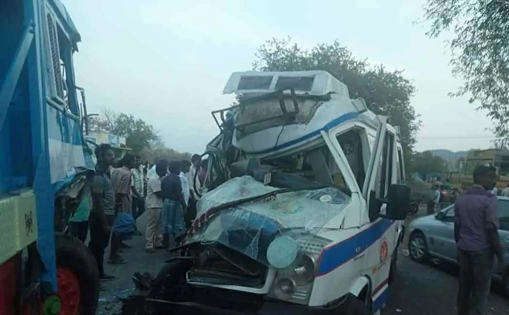 Pregnant woman who escaped during the accident and died during pregnancy