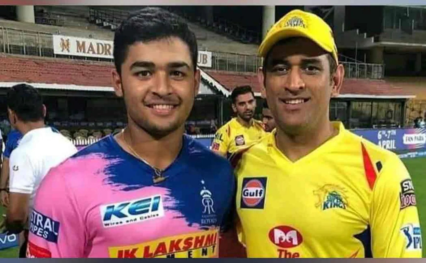 riyan parag shares an interisting incident of his father got out by dhoni