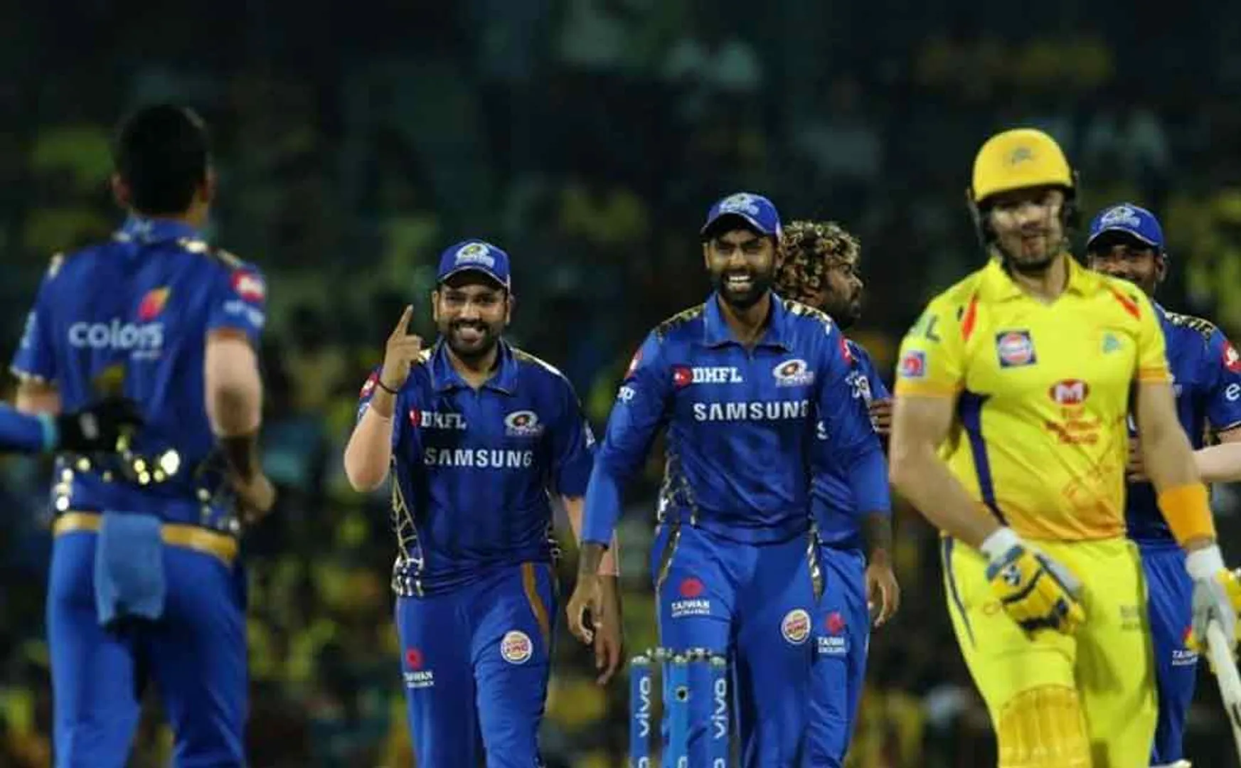 Mumbai won match against chennai super kings  