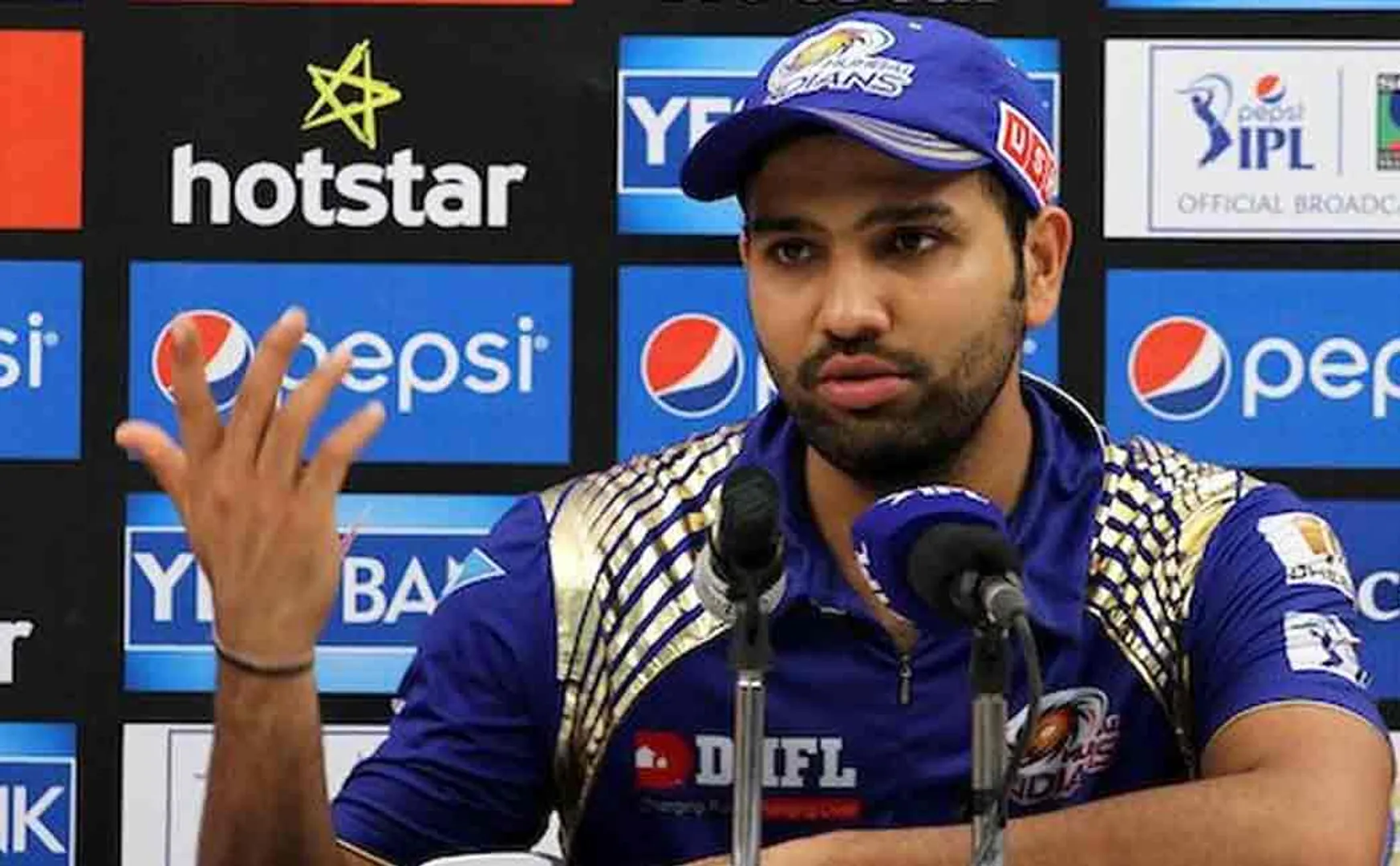 rohit sharma speech at post match presentation