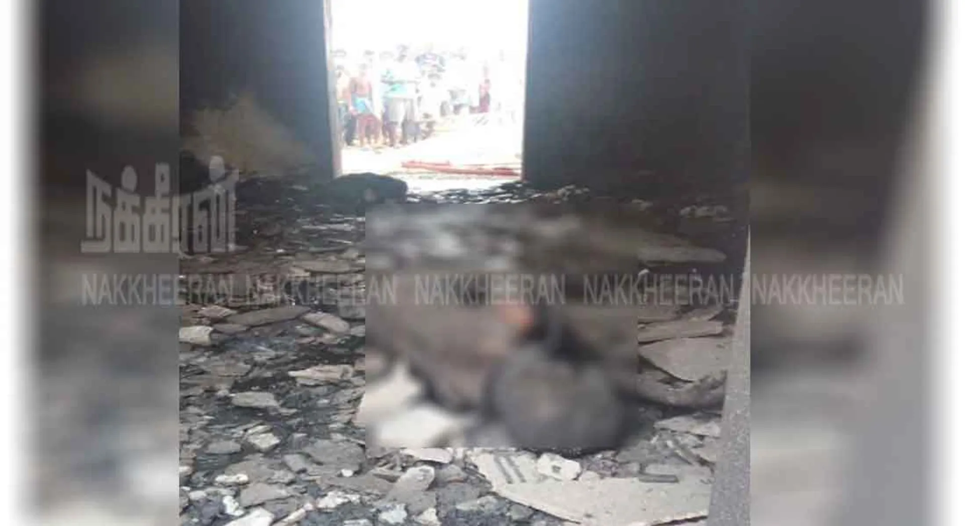 An unexplained explosive  Godown ... a boy death 