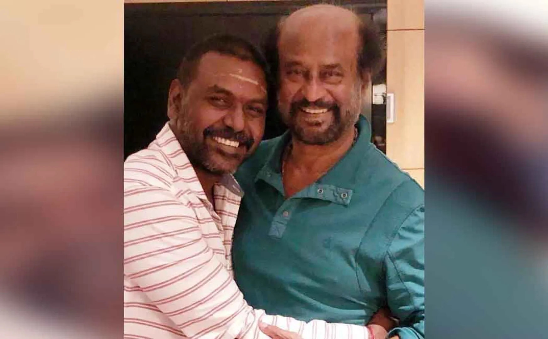rajni with lawrence