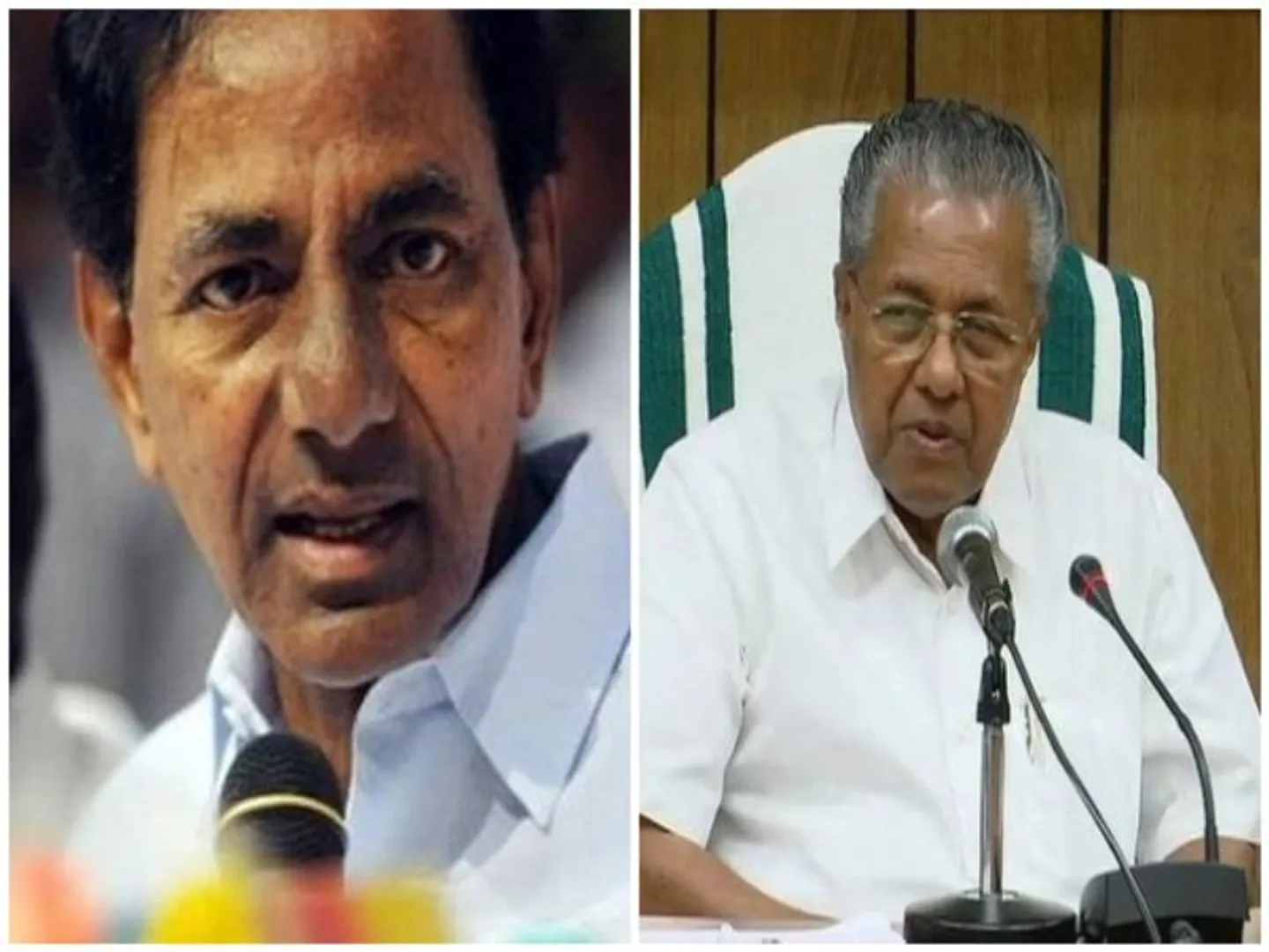 KERALA CM AND TELANGANA CM MEET