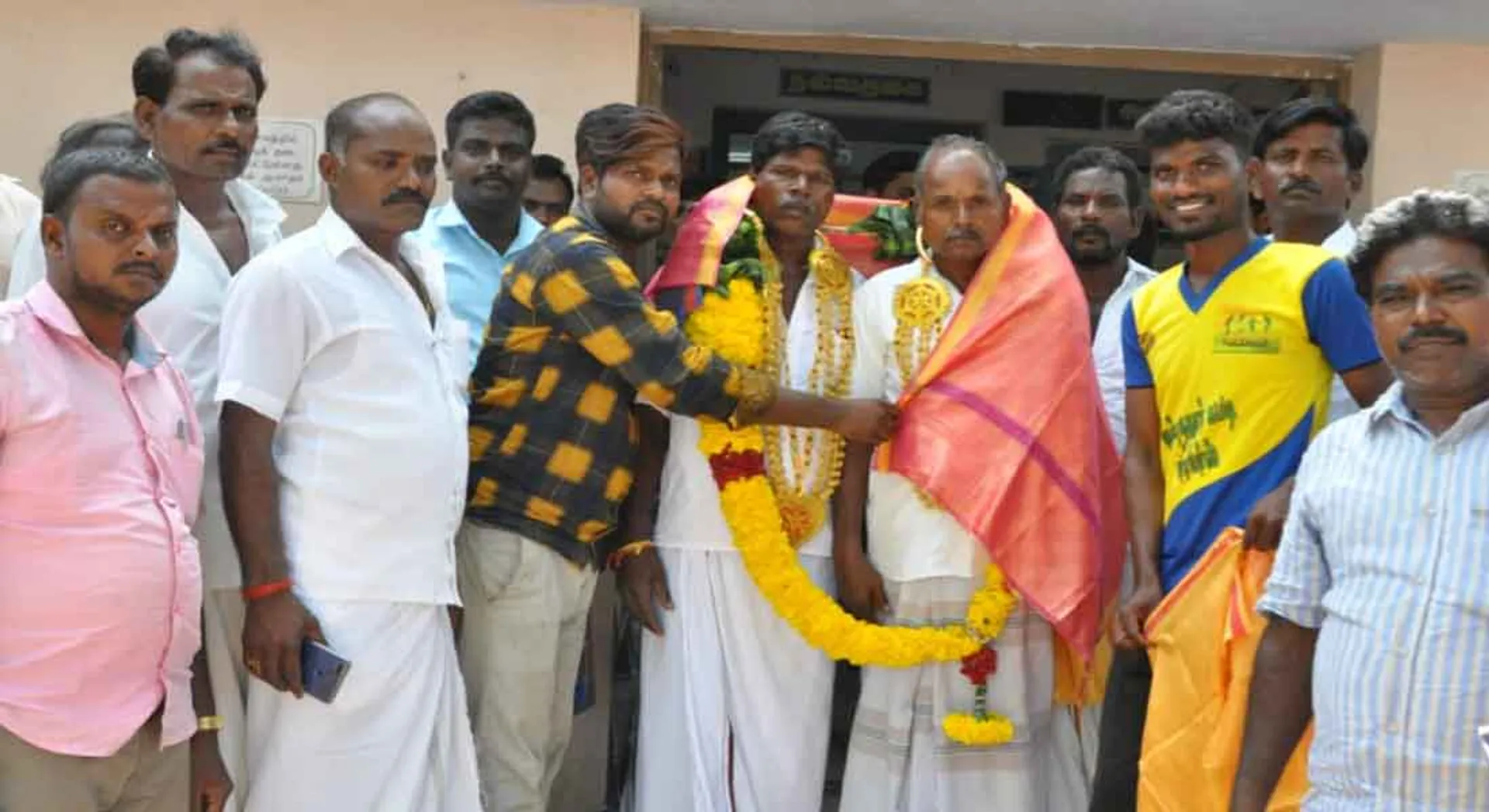 The poor who donated land to the state school