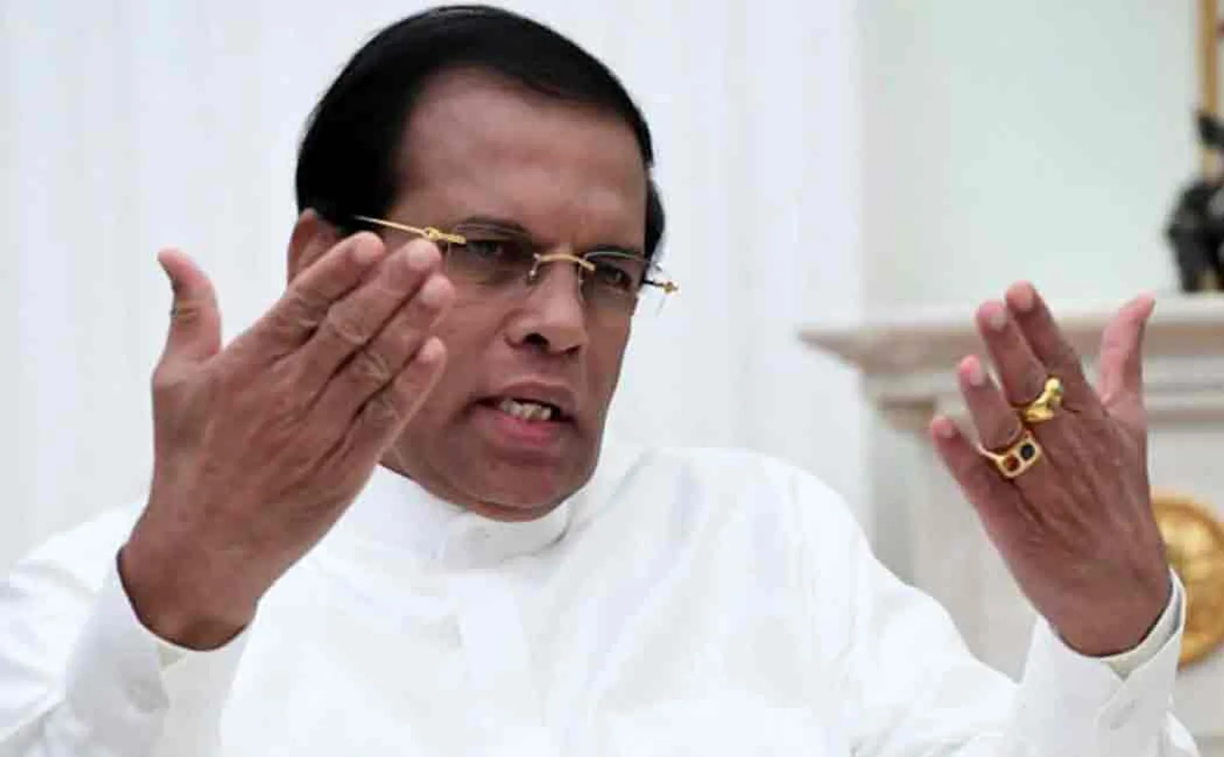 sirisena reveals why srilanka is targetted by isis
