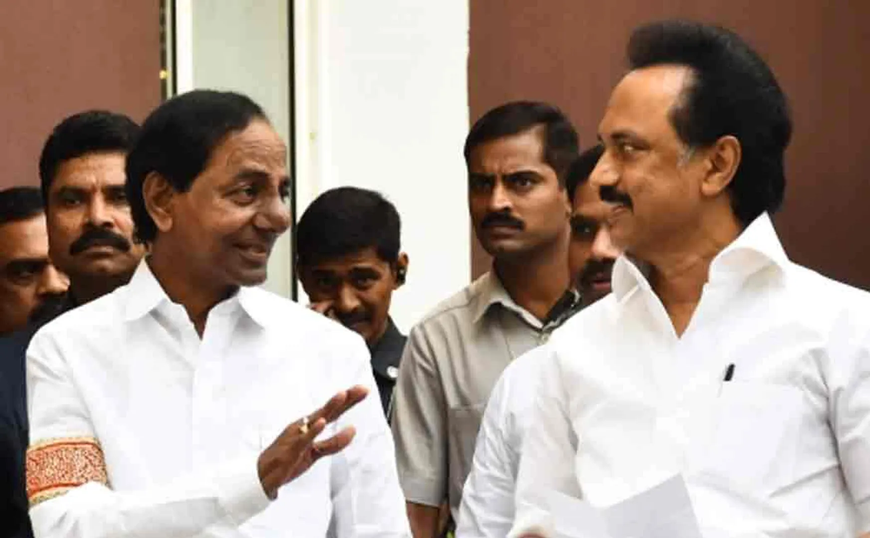 kavitha chandrasekar rao statement about meeting stalin
