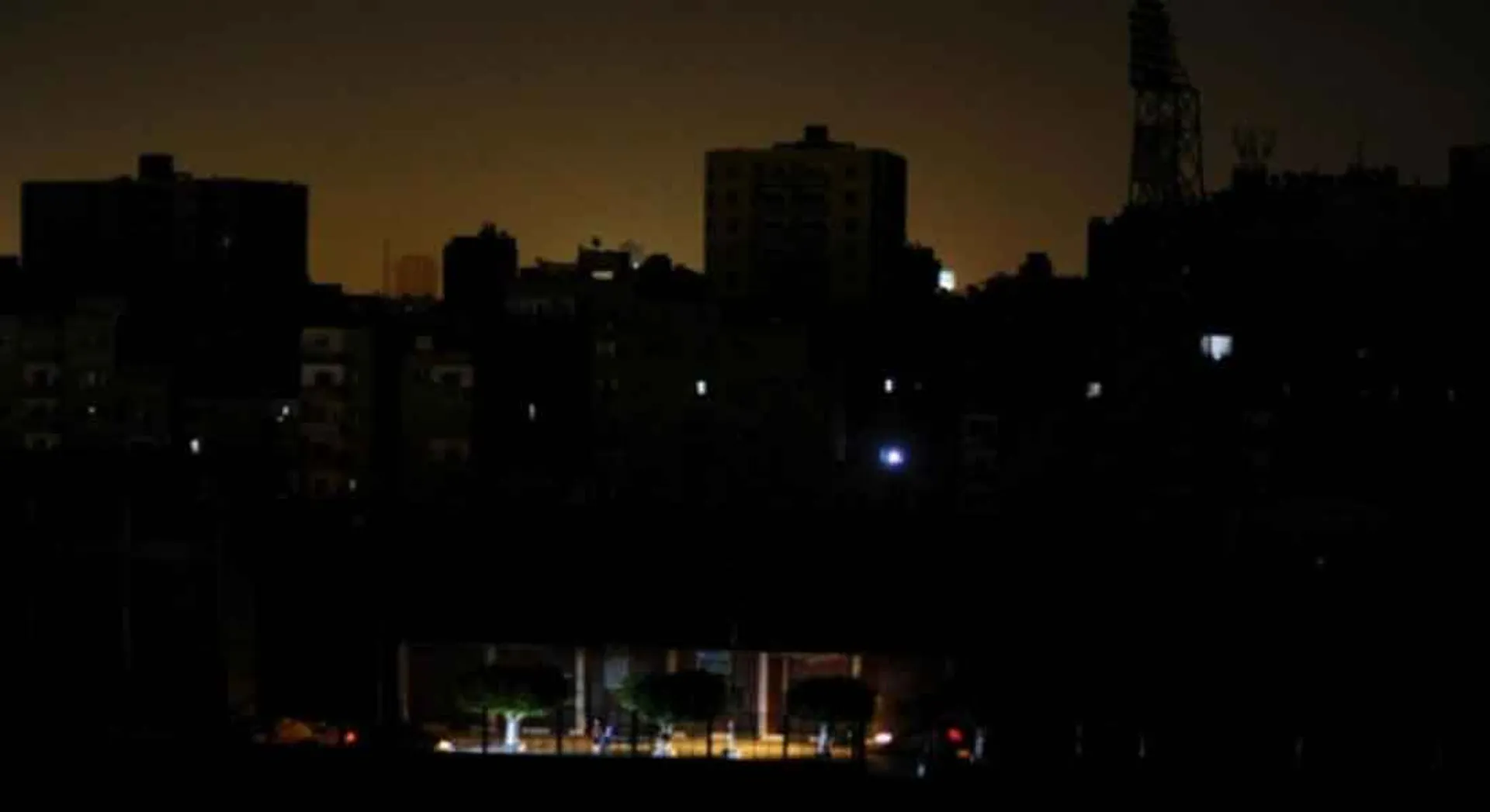  Power cut for more than an hour 