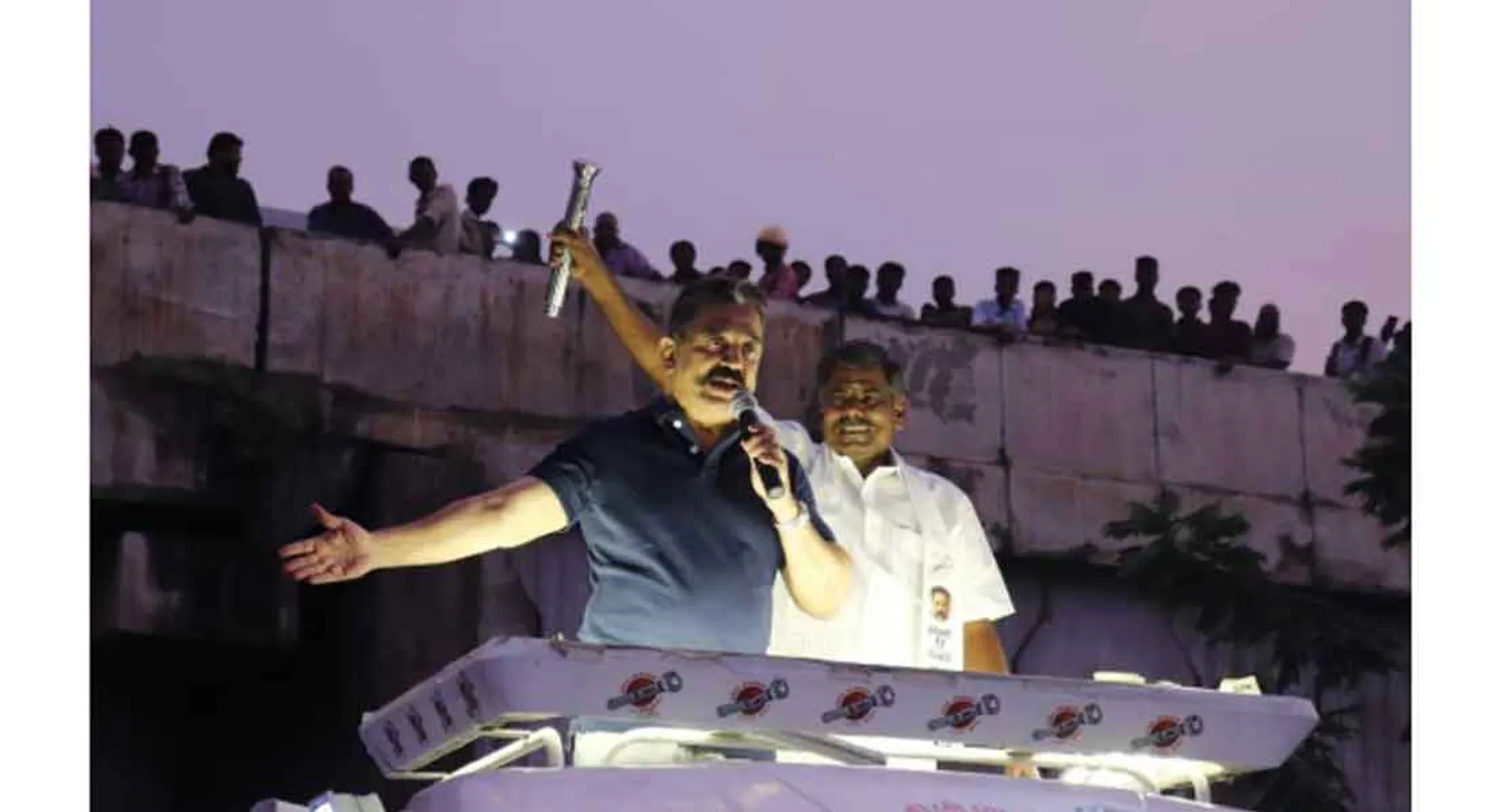 kamalhasan election campaign in sulur 