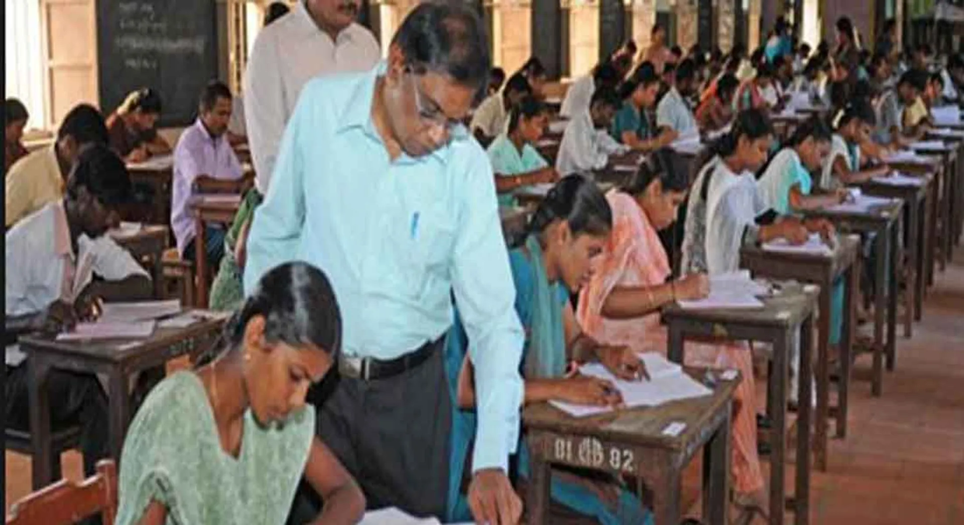 two exams at one day..students shocked... 