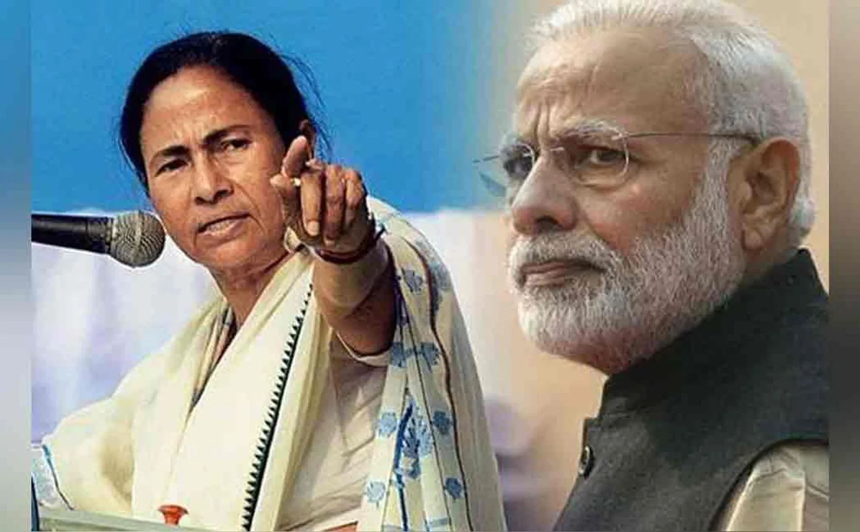 modi and mamata banerjee promise to fix the statue of vidyasagar