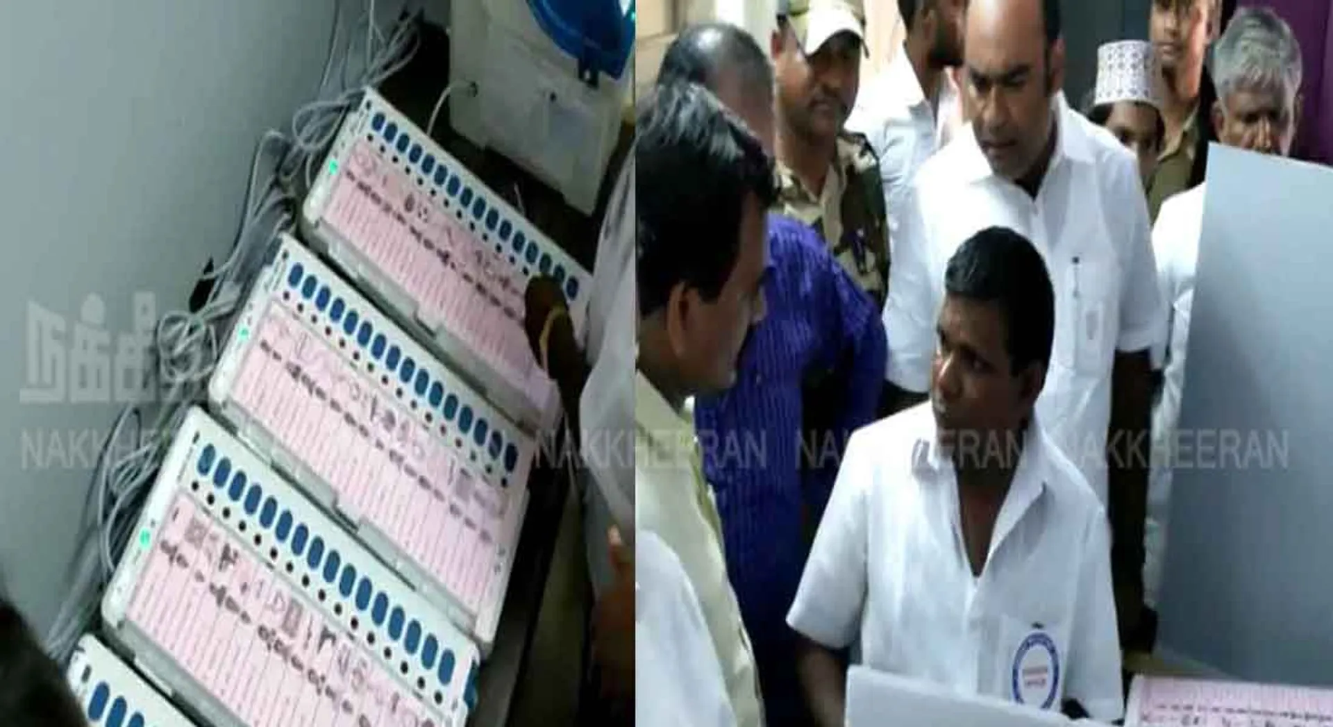 One-and-a-half hours polling stopped in pallapatti
