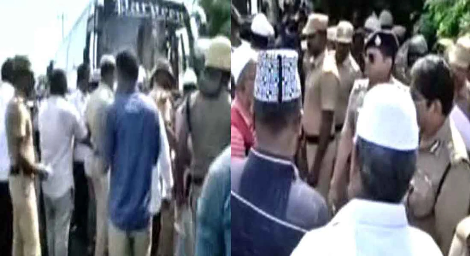 Those arriving at the 4  bus in Aaravakurichi are voters?- Tested by the authorities