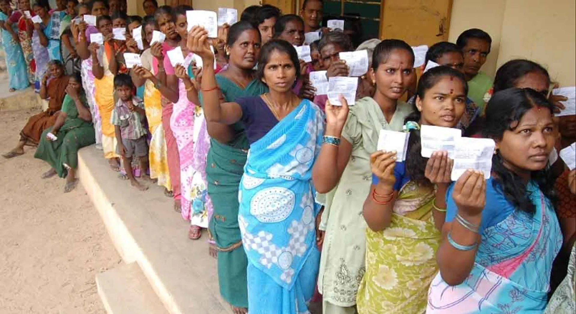  Voting started in four constituencies