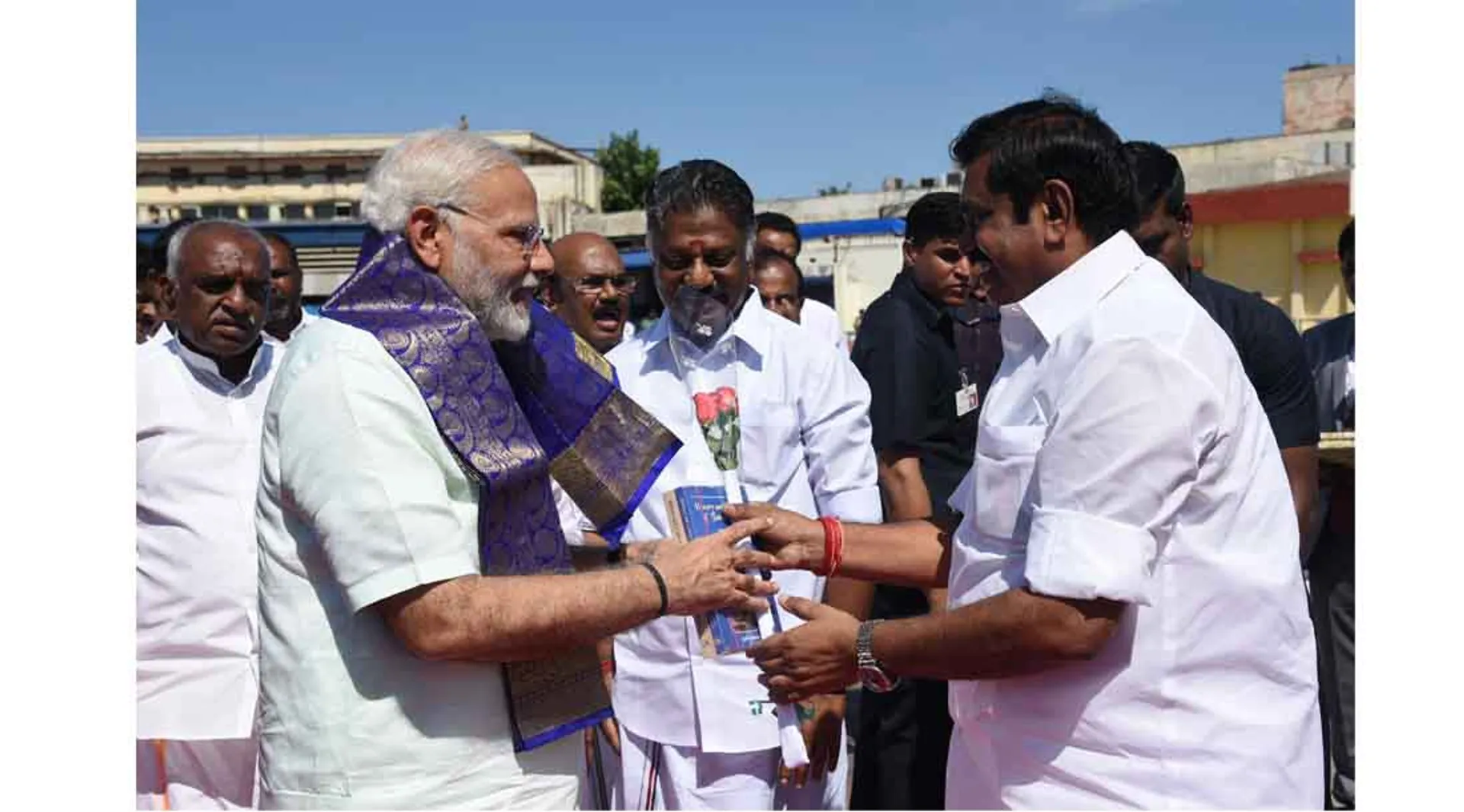 o panneerselvam edappadi palanisamy narendra modi