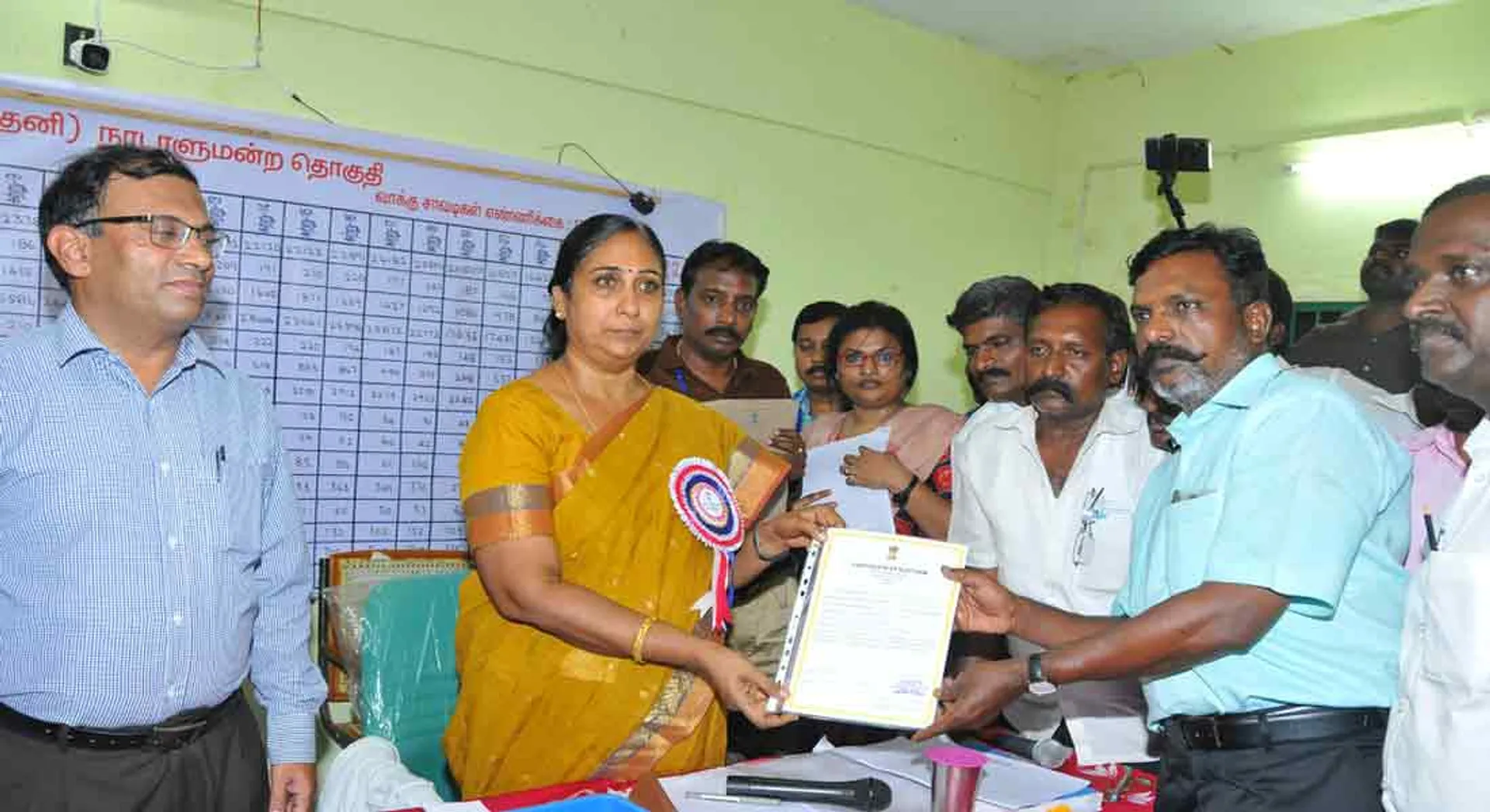  Thirumavalavan's victory was announced at midnight