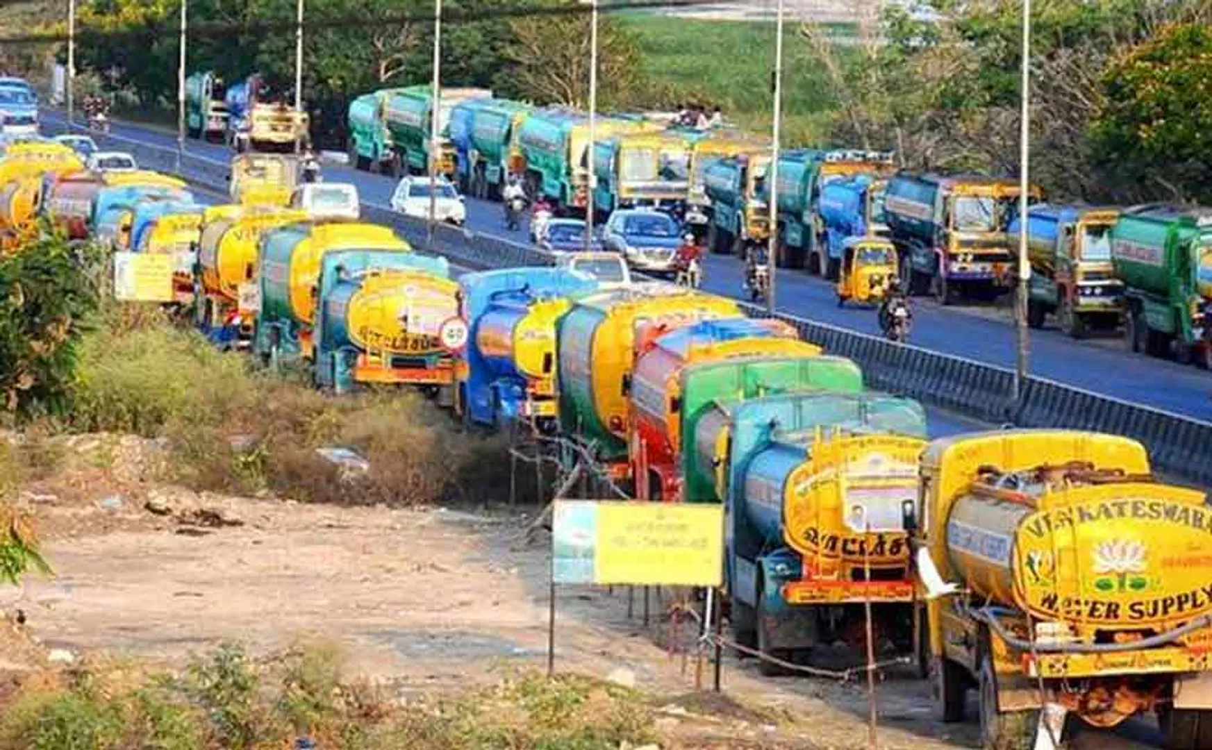 water lorries