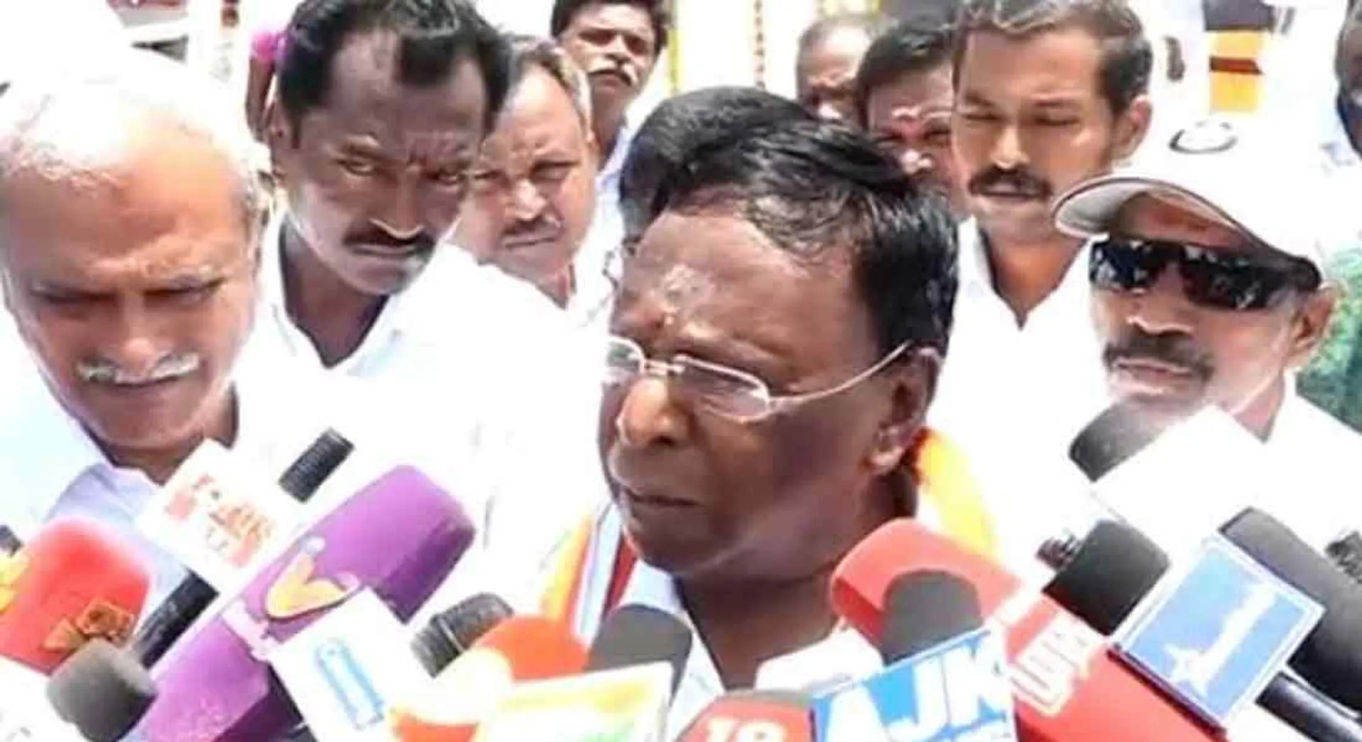 puducherry chief minister narayanasamy interview  