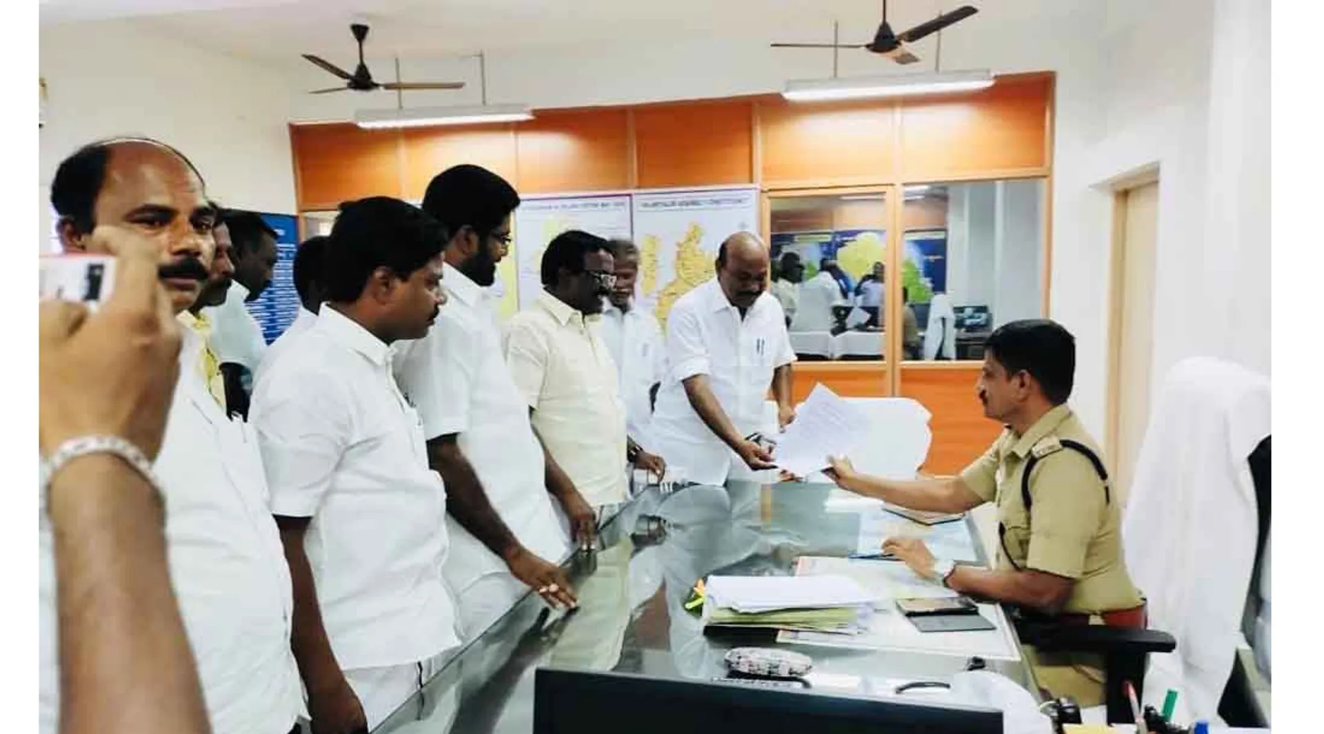DMK complains in police