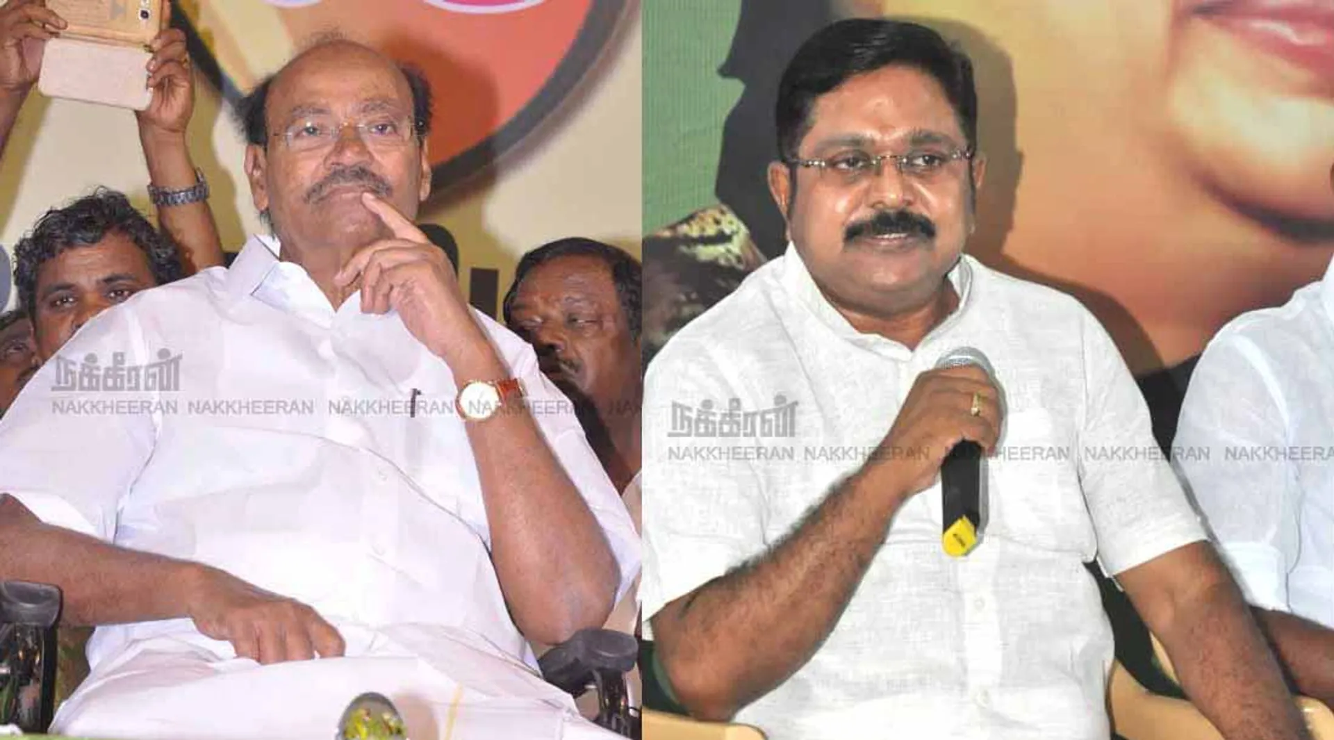 Ramadoss - T. T. V. Dhinakaran