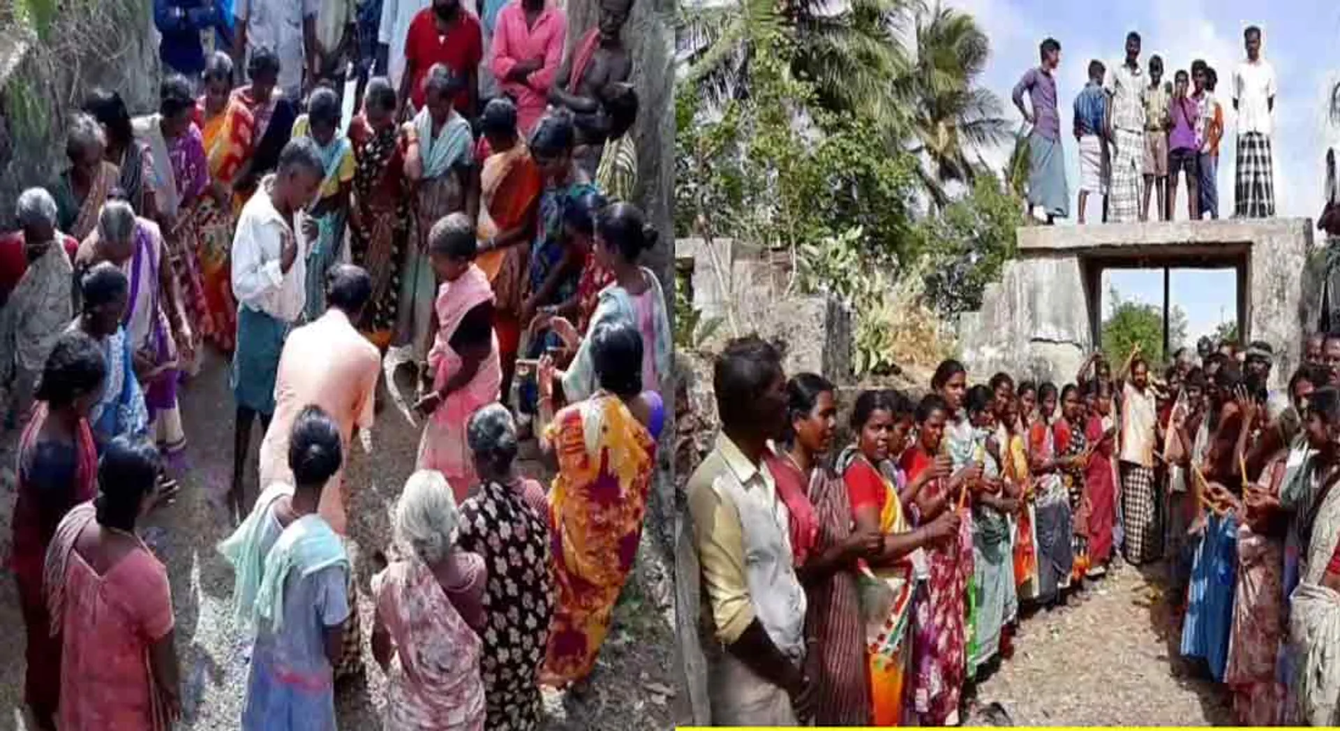 farmer protest in thiruvarur 