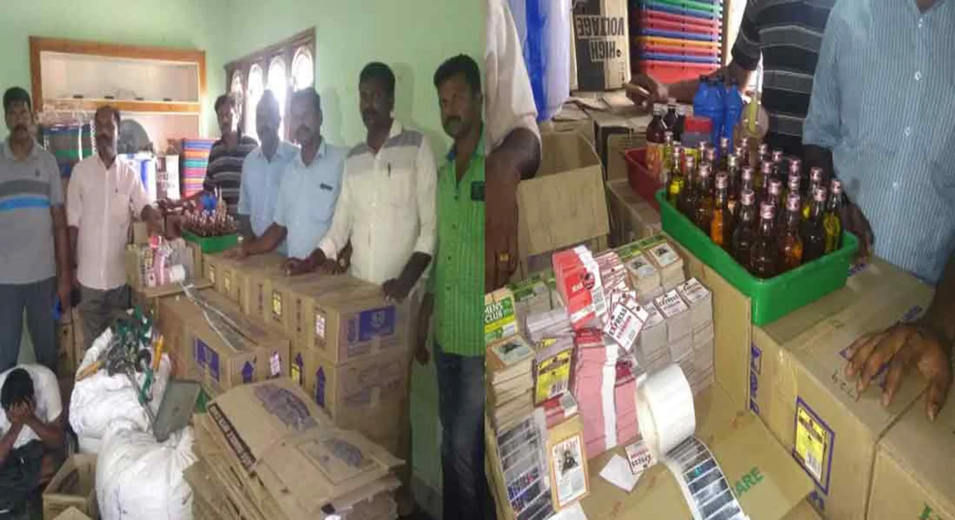  Fake liquor factory discovery in Chidambaram: one arrested