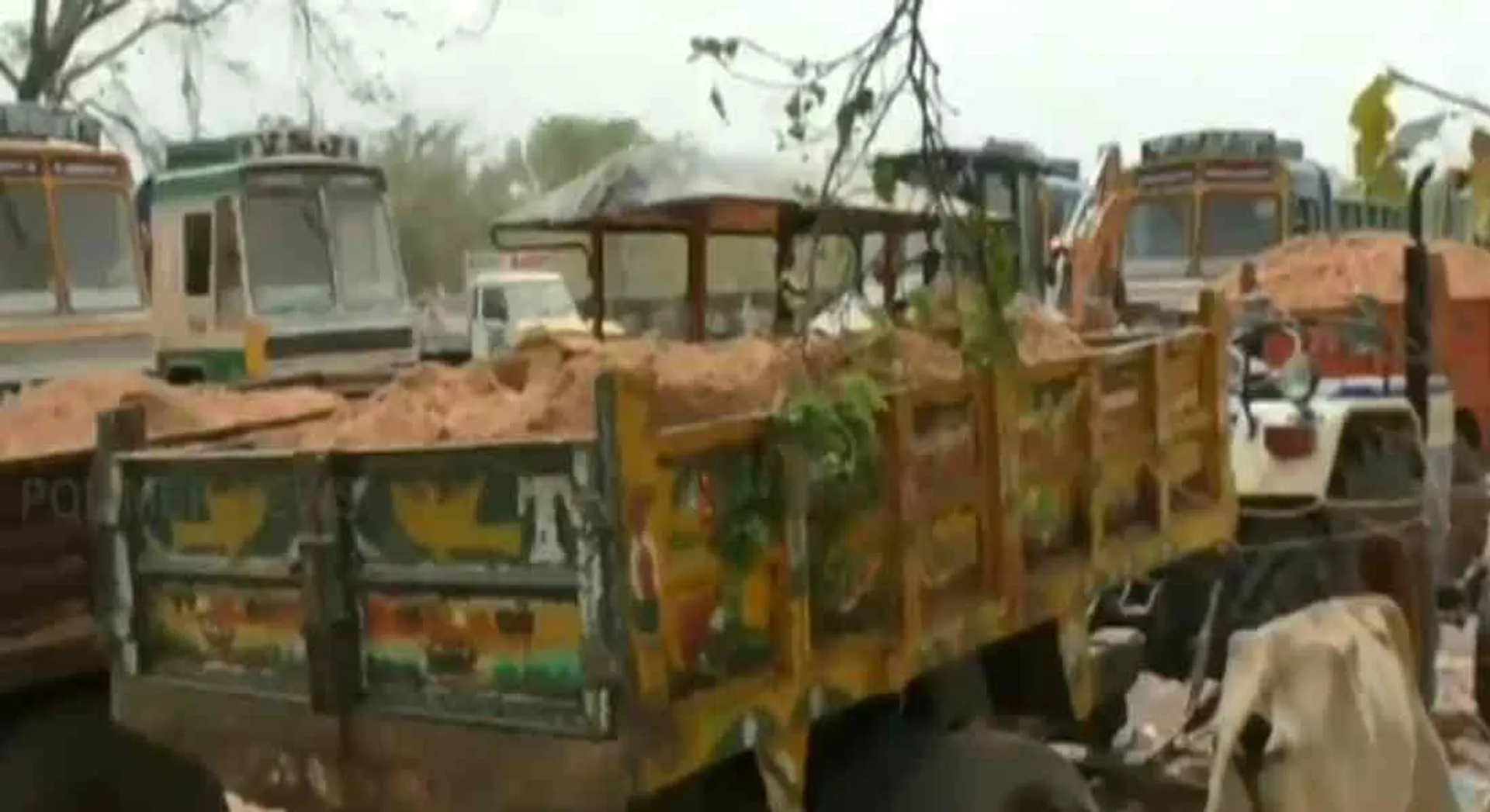 The bribe to sand  theft in the cauvery!