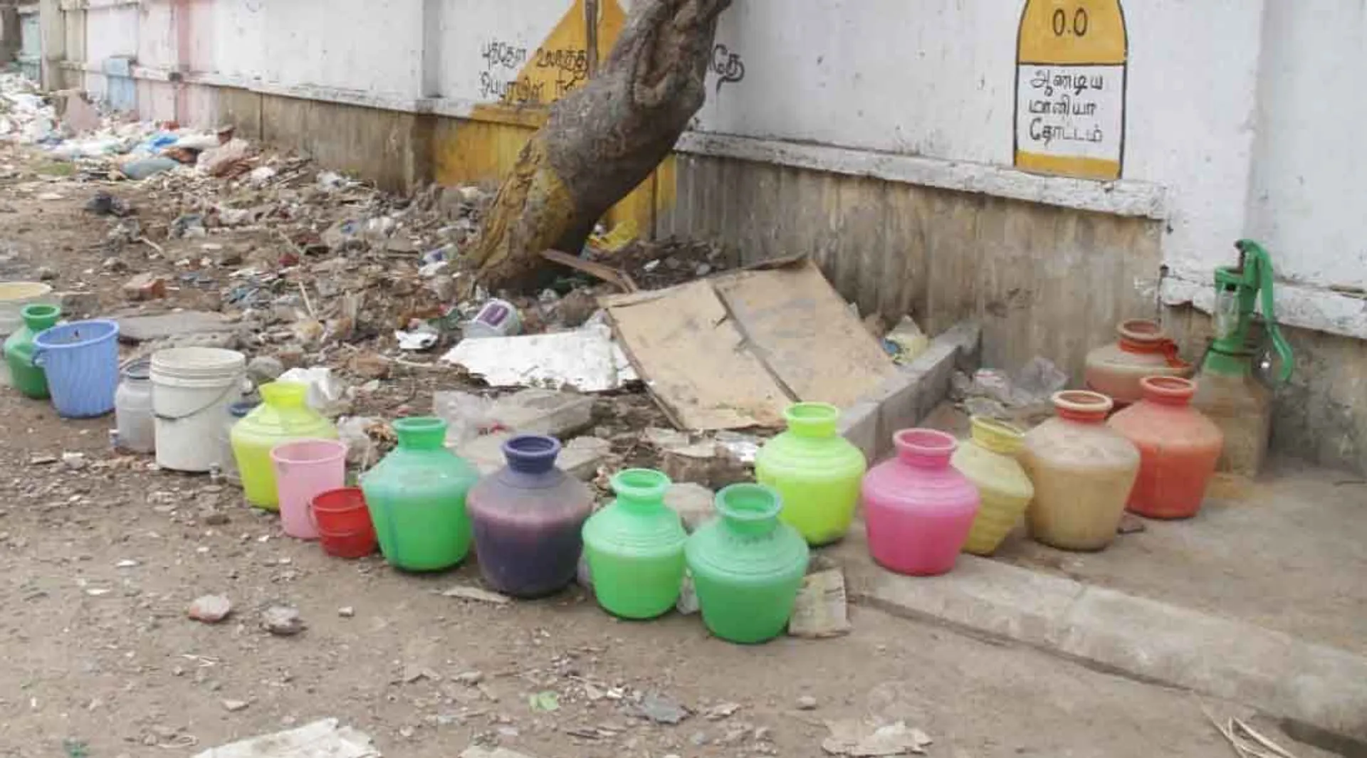 Water shortage
