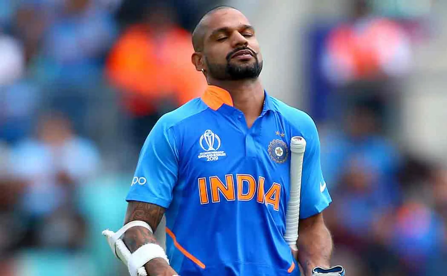 shikar dhawan ruled out of worldcup series and rishab pant may replace in his position