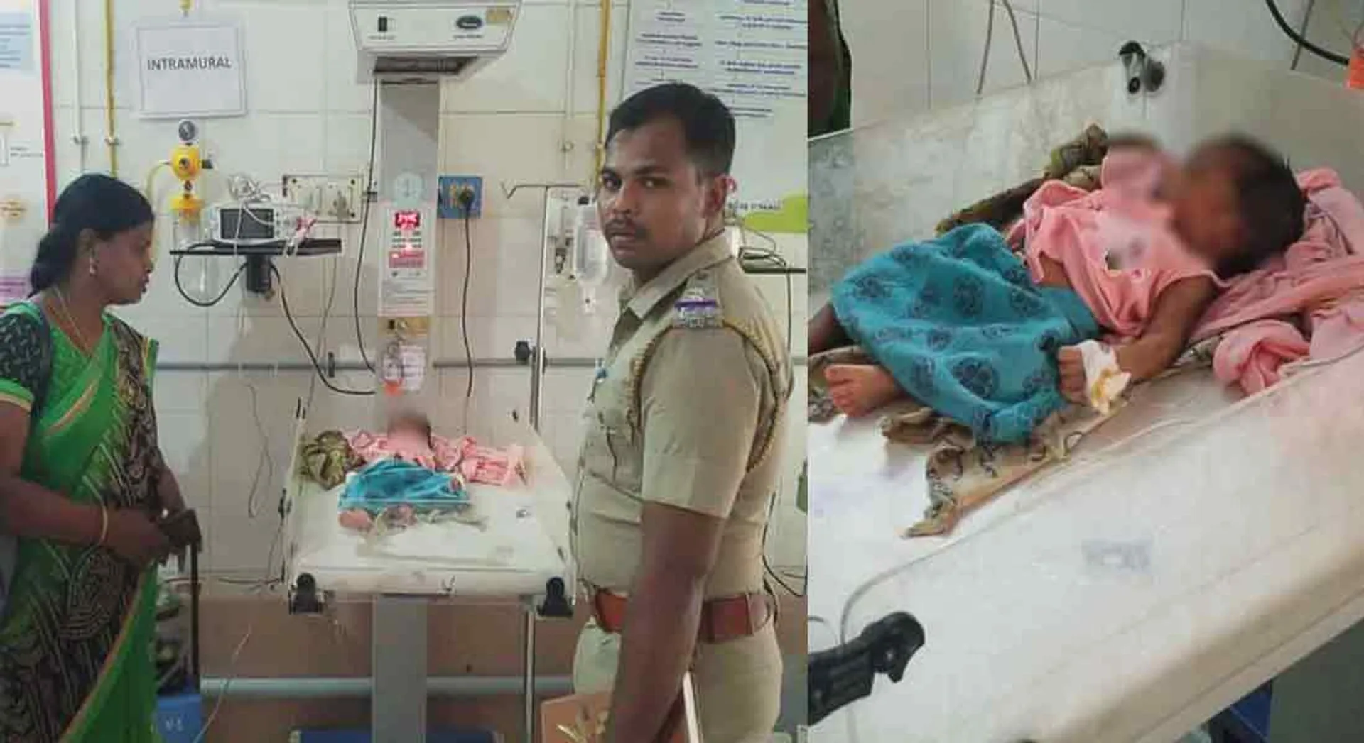 Mother thrown the baby after 10 days of birth.. police investigation 
