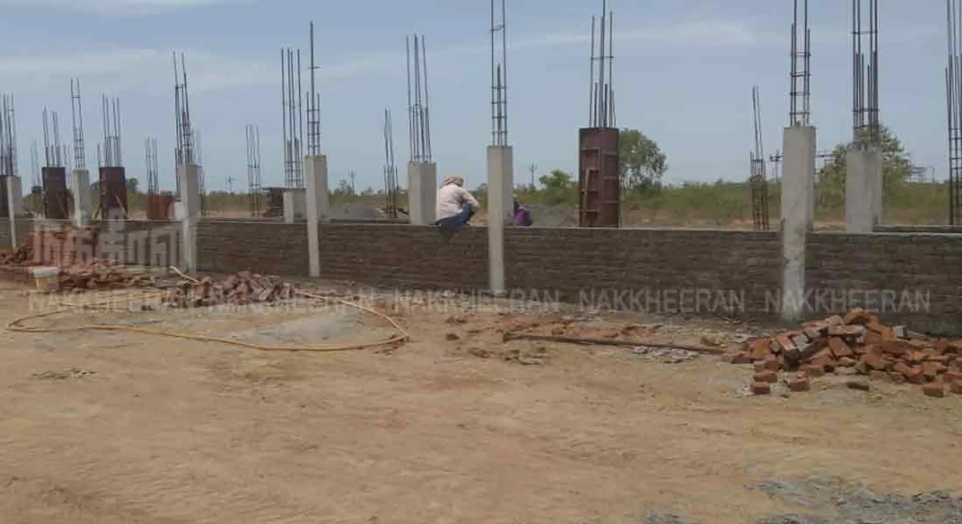  Government school building in salt water!