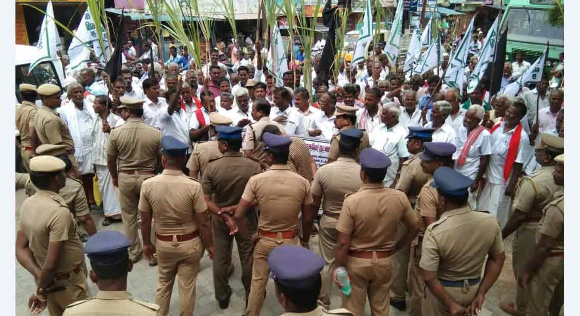  Arrest the owner of Ambika - Aroran Sugar Plant owner: Farmers arrested for protesting